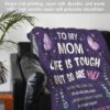 Gifts for Mom Mom Birthday Gifts Throw Blanket Mom Gift from Daughter Son 2