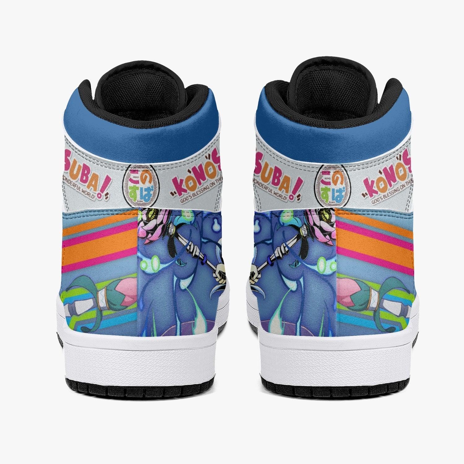 Aqua Konosuba Mid 1 Basketball Shoes