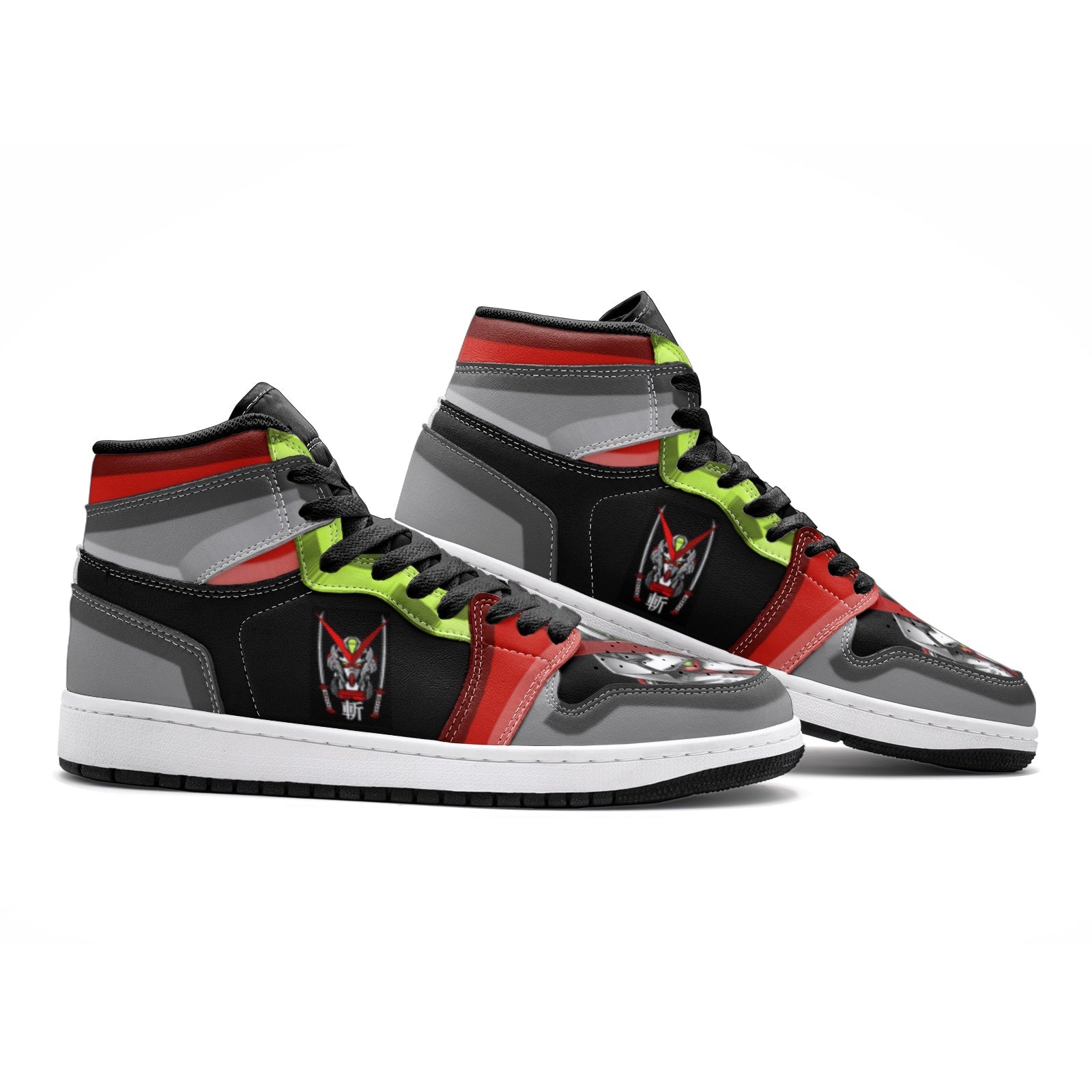 Astray Red Frame Gundam Mid 1 Basketball Shoes