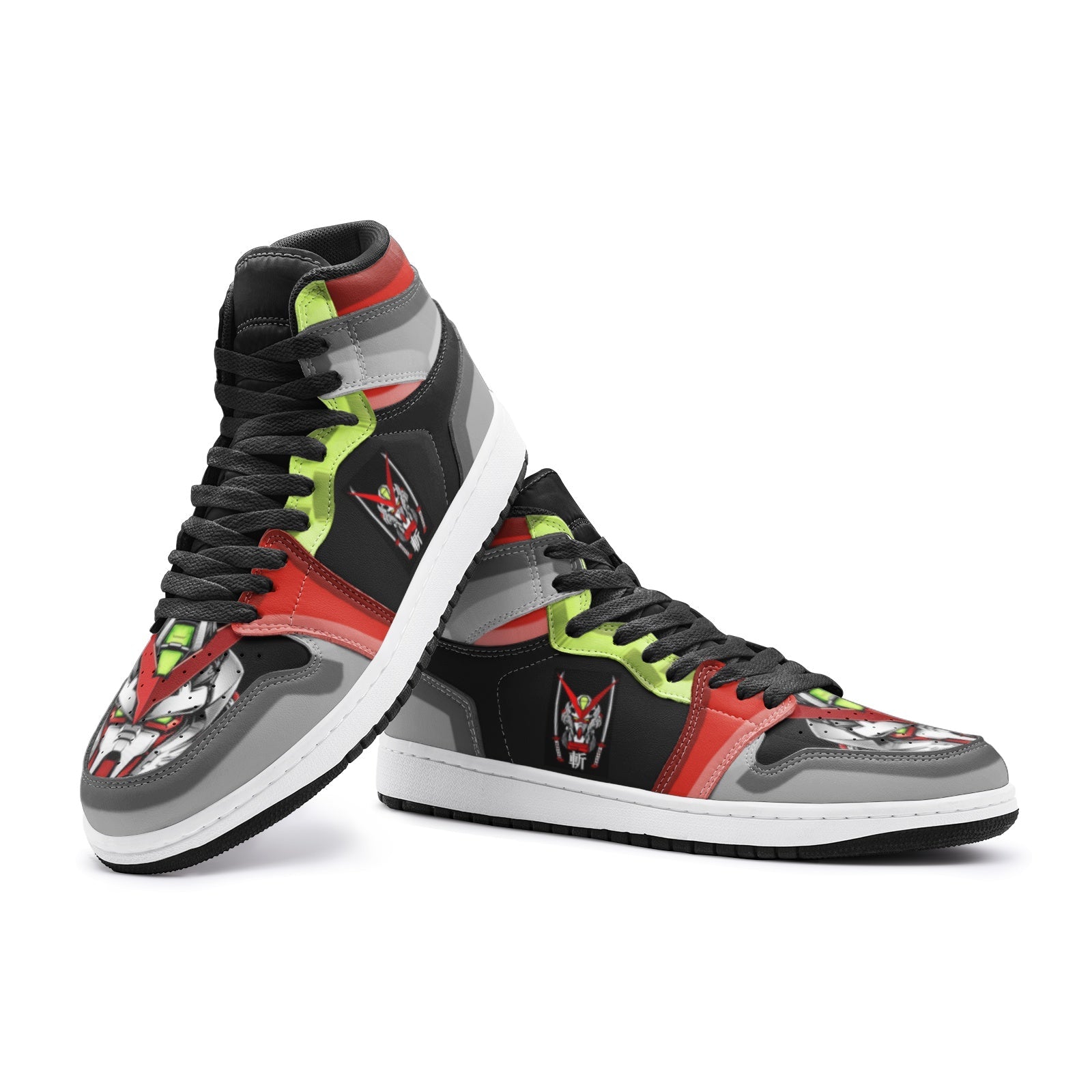 Astray Red Frame Gundam Mid 1 Basketball Shoes