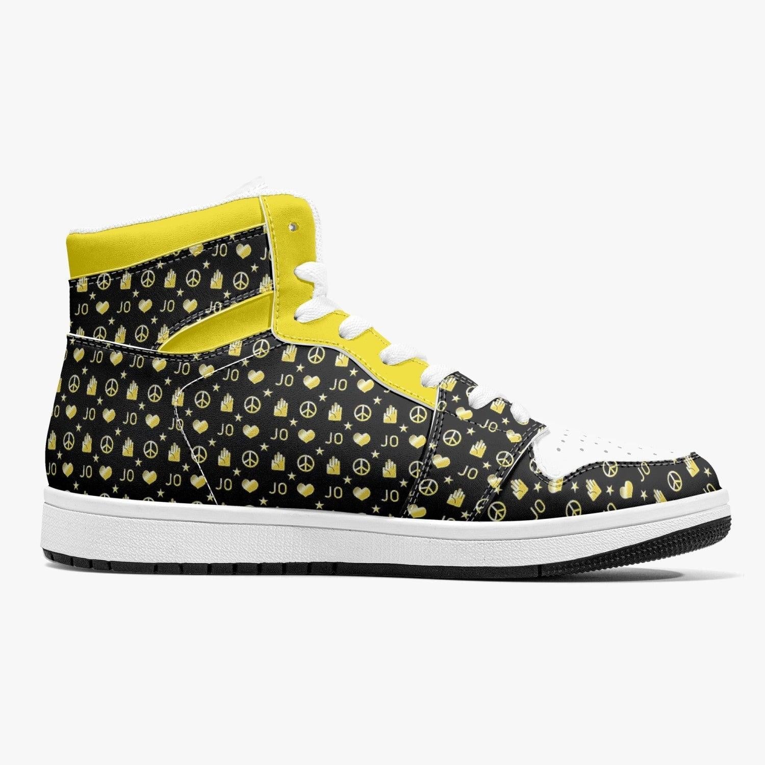 Bizarre Pattern Jojo's Bizarre Adventure Mid 1 Basketball Shoes