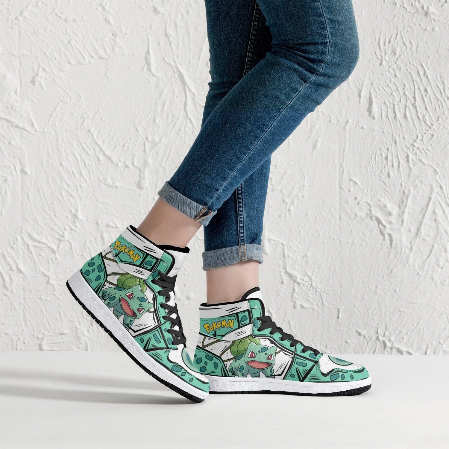 Bulbasaur Pokemon 2  Mid 1 Basketball Shoes