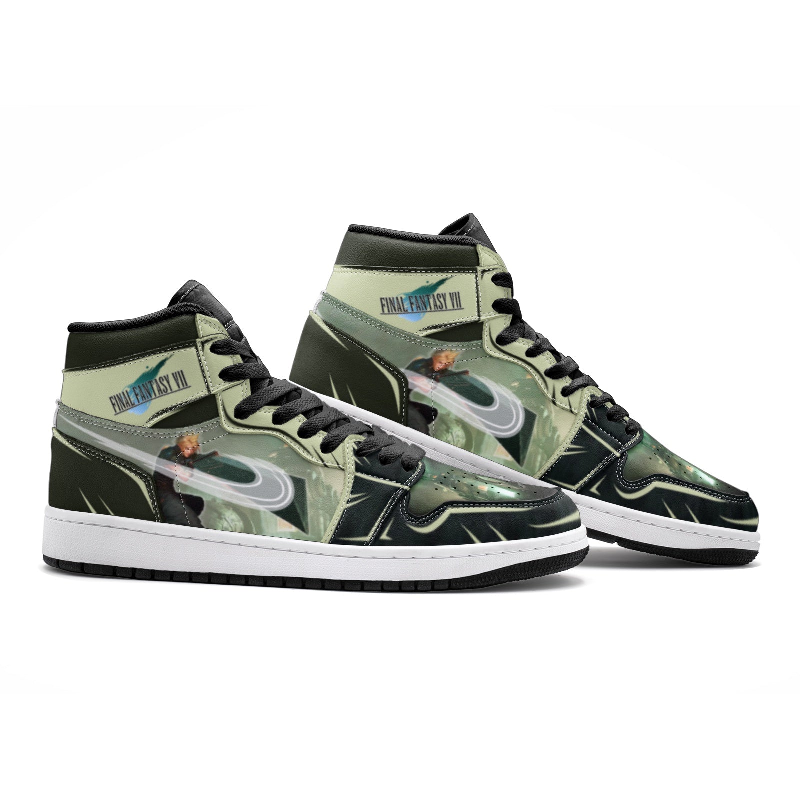 Buster Sword Final Fantasy Mid 1 Basketball Shoes