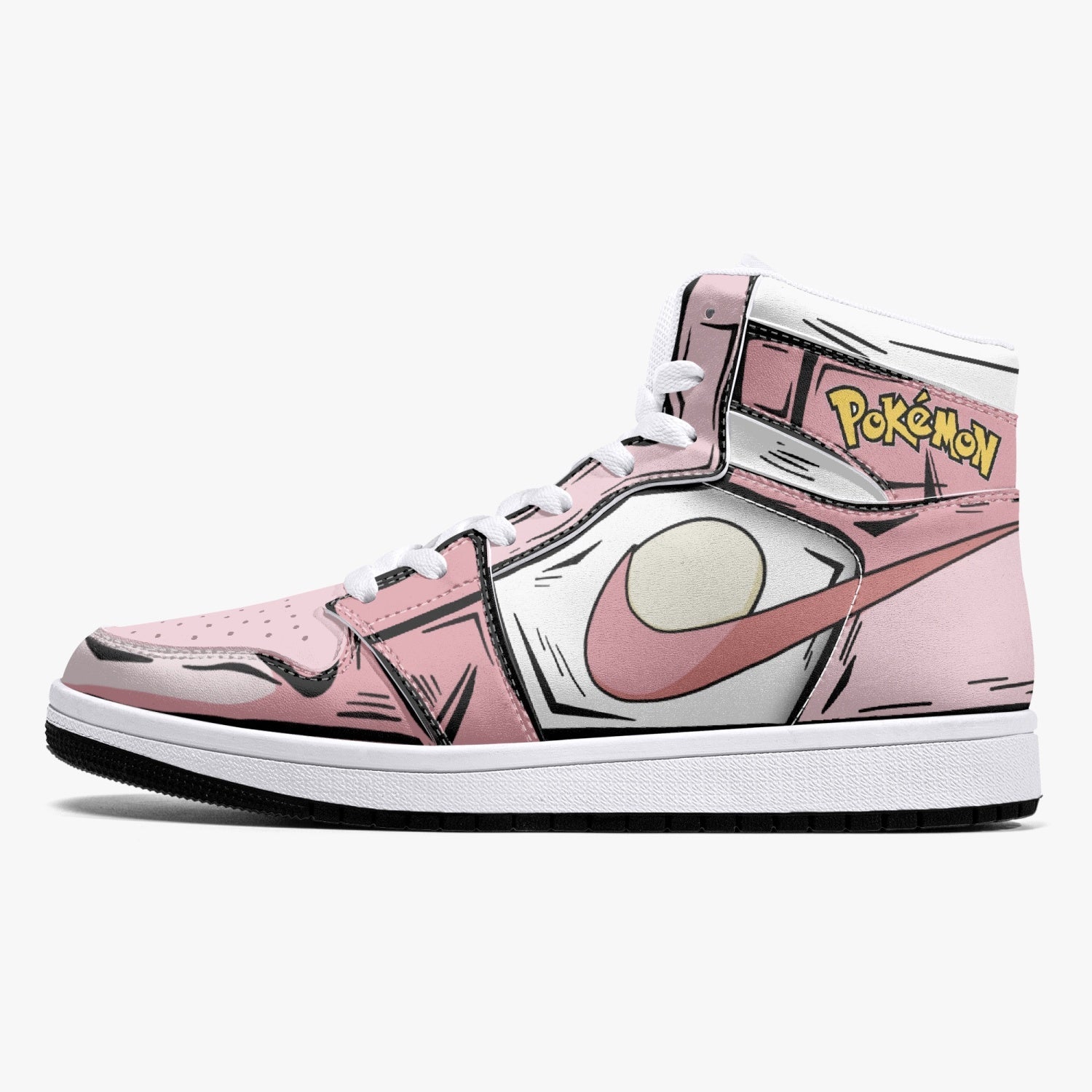 Chansey Pokemon Mid 1 Basketball Shoes