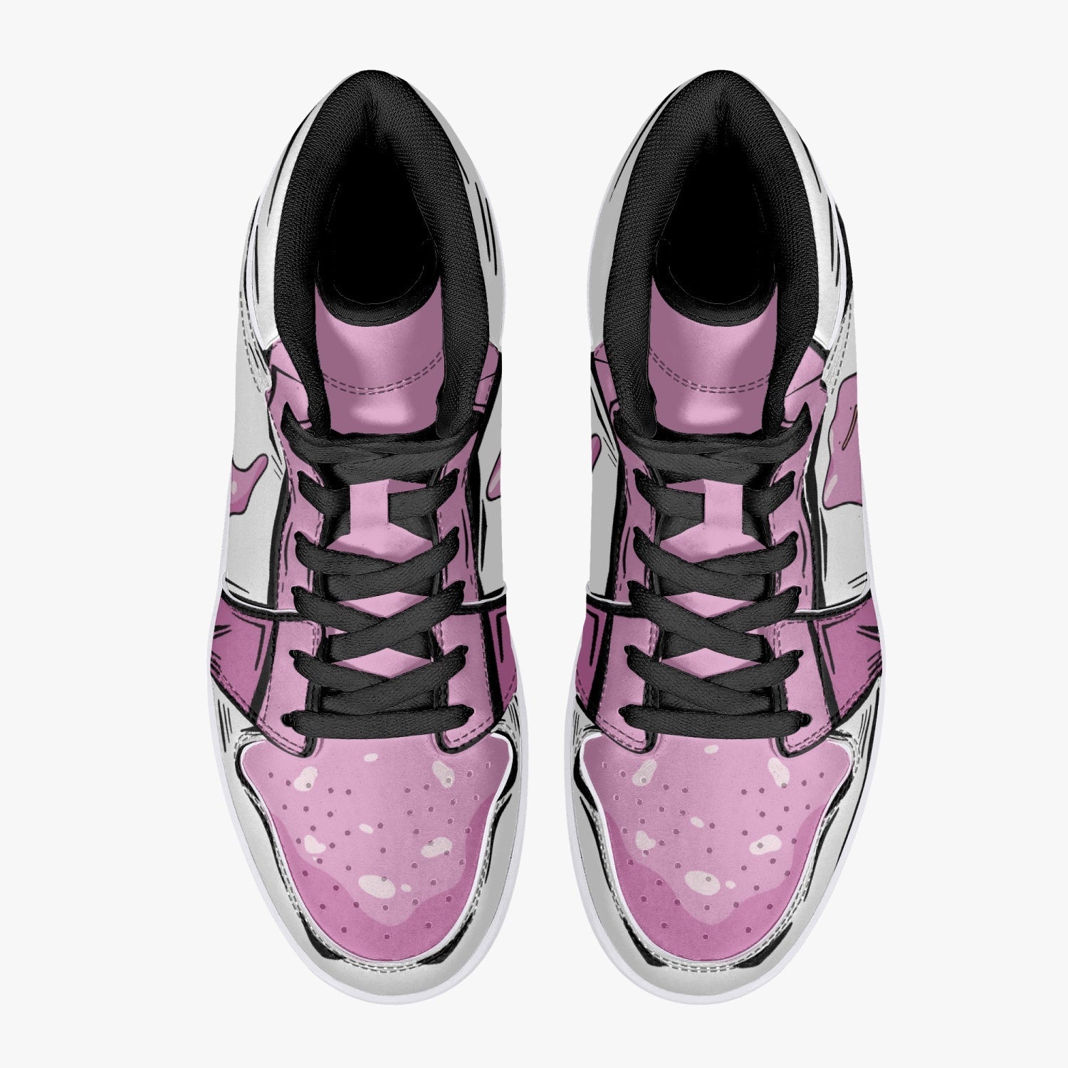 Ditto Pokemon Mid 1 Basketball Shoes