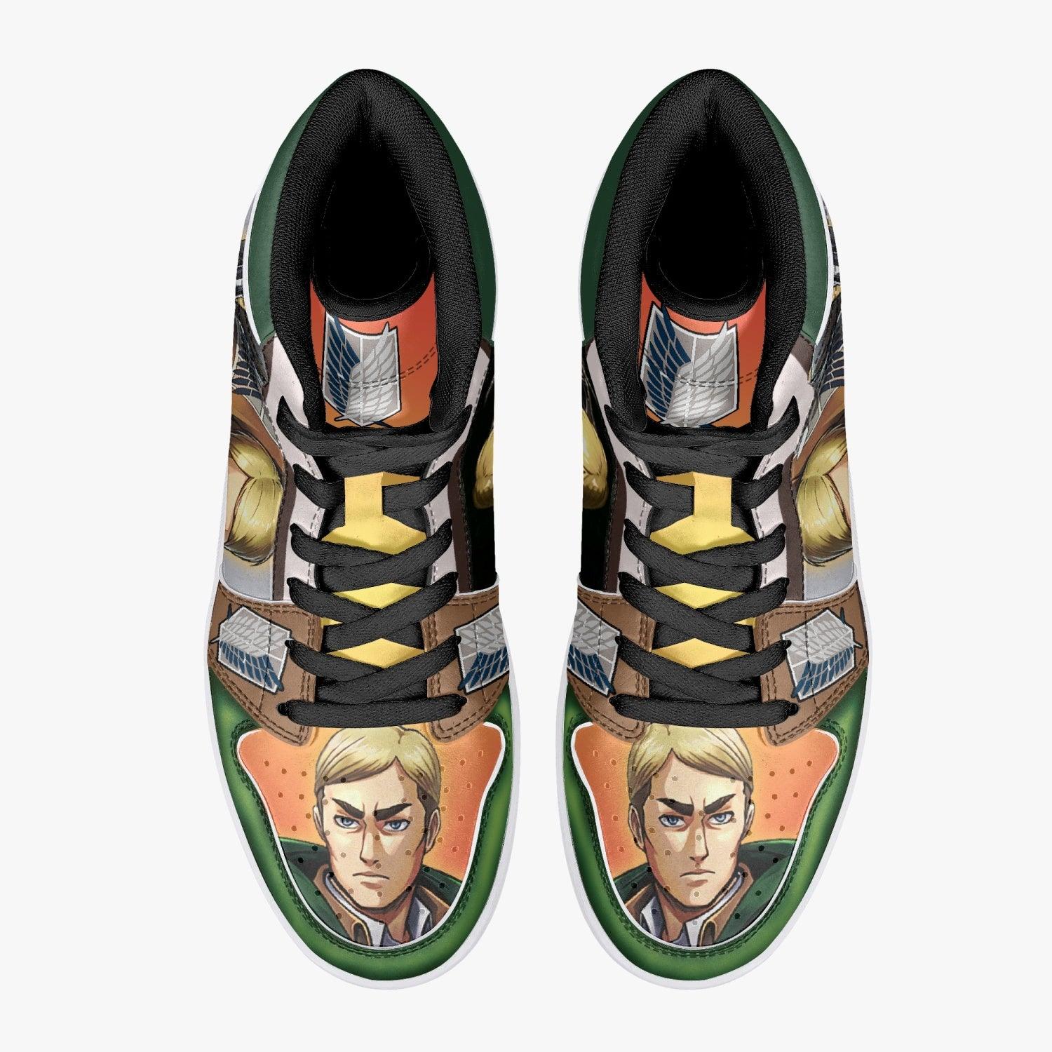 Erwin Smith Shingeki no Kyojin Mid 1 Basketball Shoes