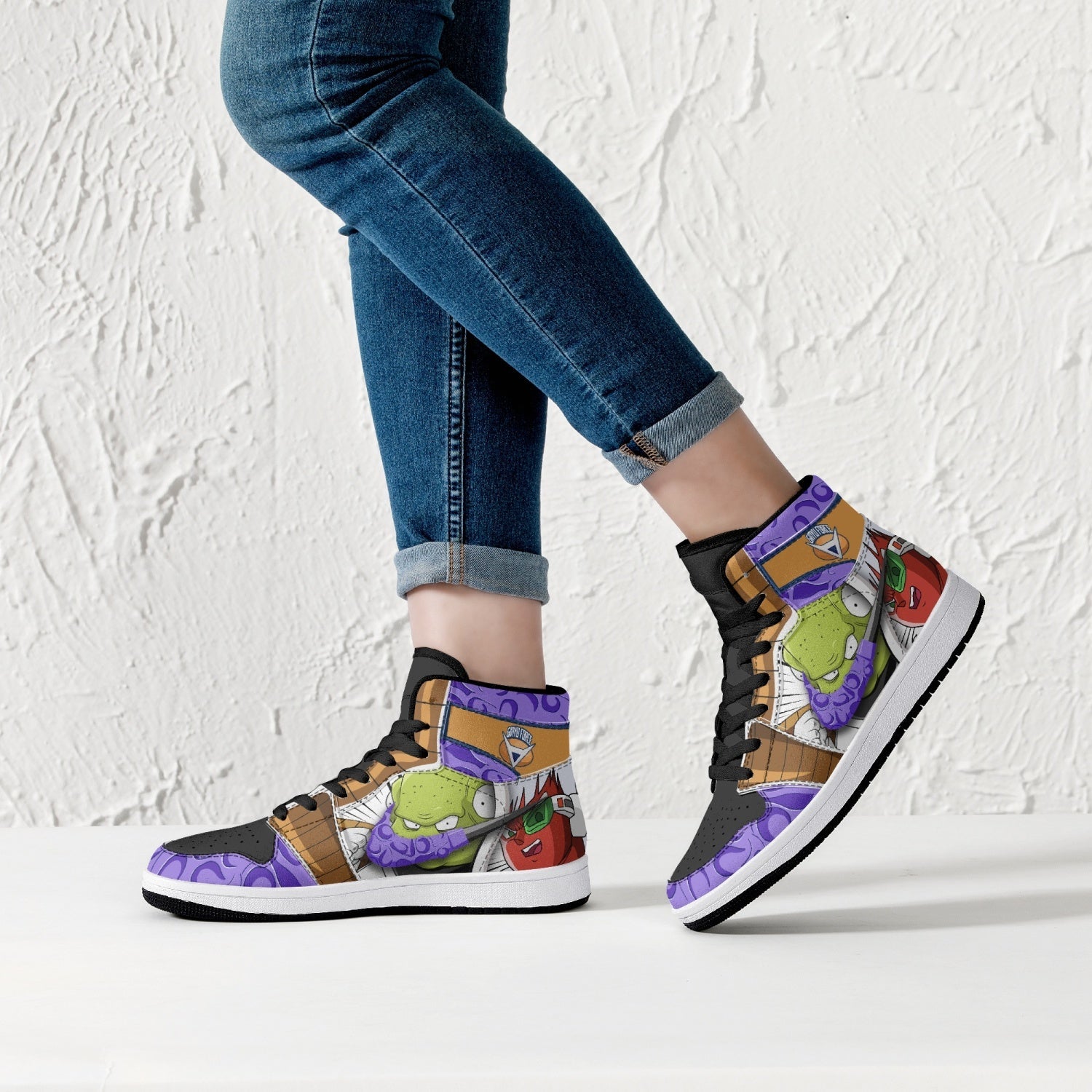 Ginyu Force Dragon Ball Z Mid 1 Basketball Shoes