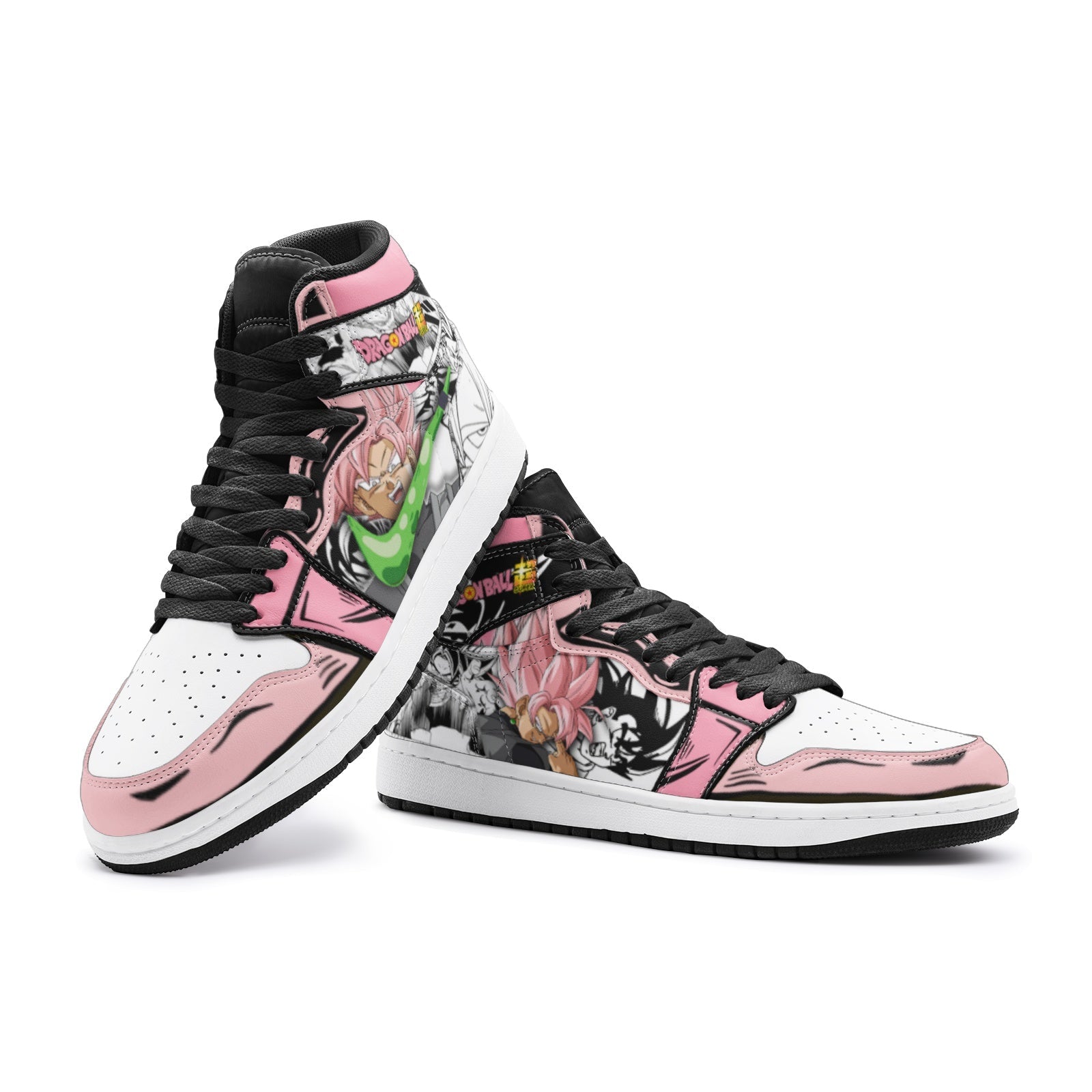 Goku Pink Dragon Ball Super V2 Mid 1 Basketball Shoes