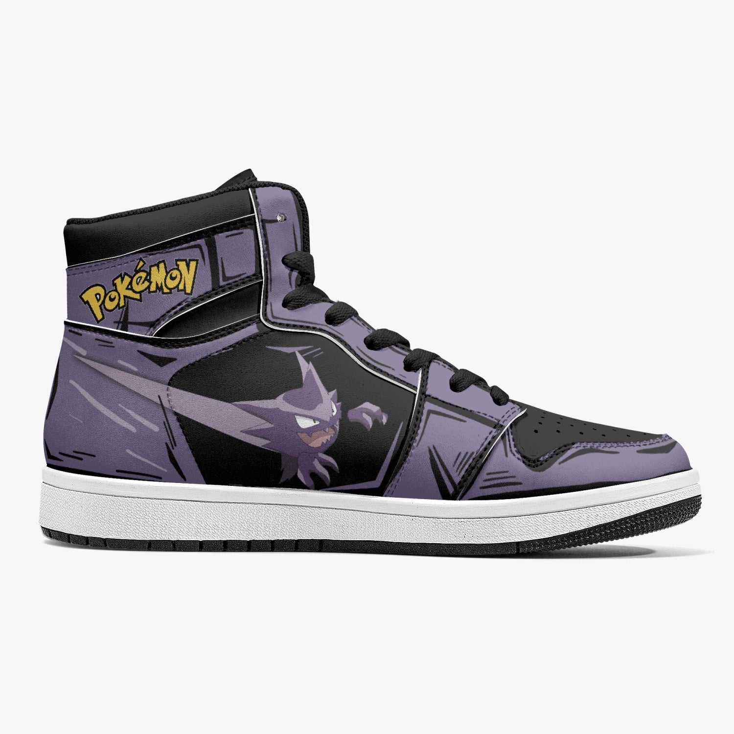 Haunter Pokemon Mid 1 Basketball Shoes