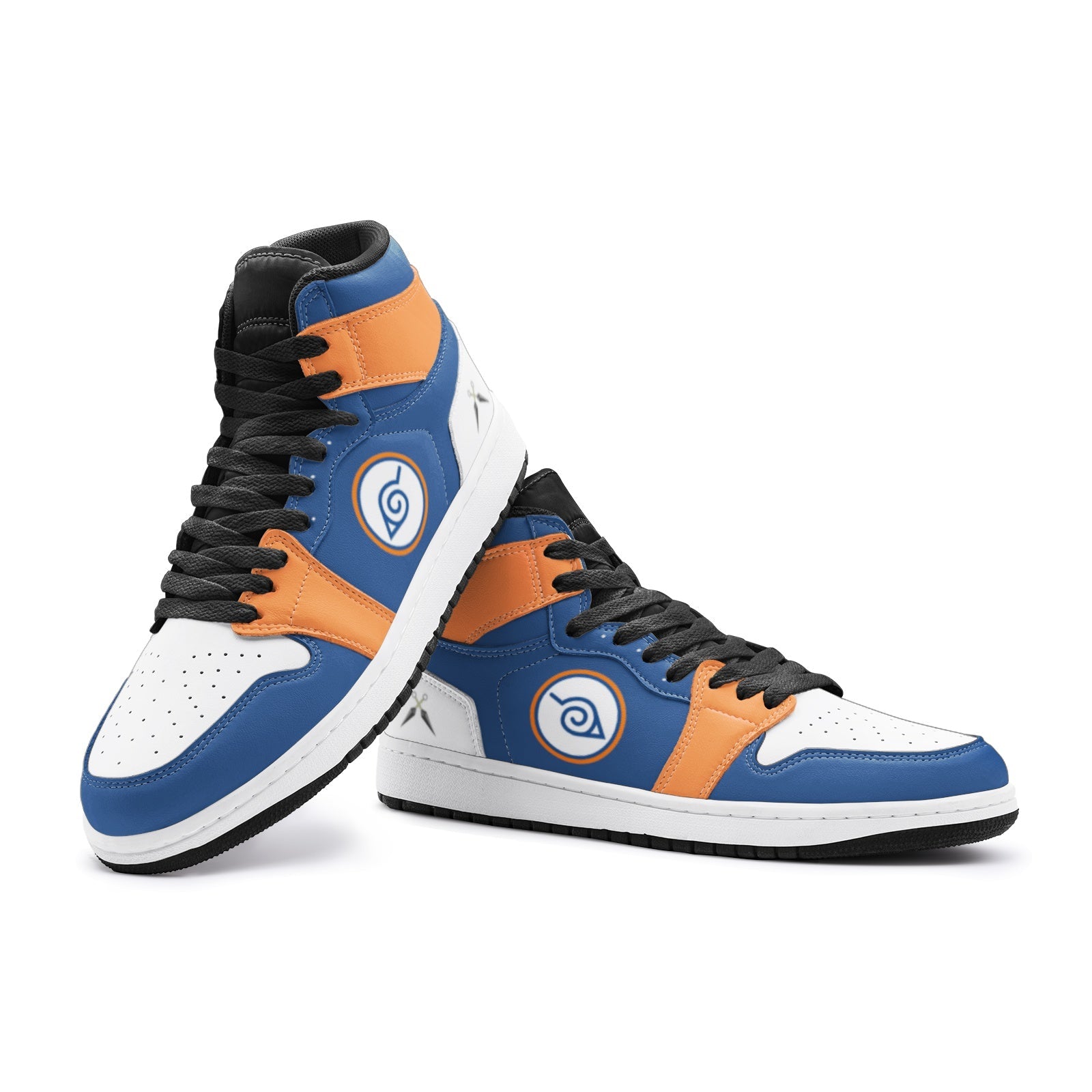 Hidden Leaf Naruto Mid 1 Basketball Shoes