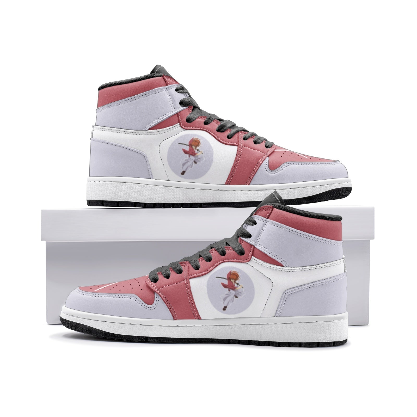 Himura Kenshin Rurouni Kenshin Mid 1 Basketball Shoes