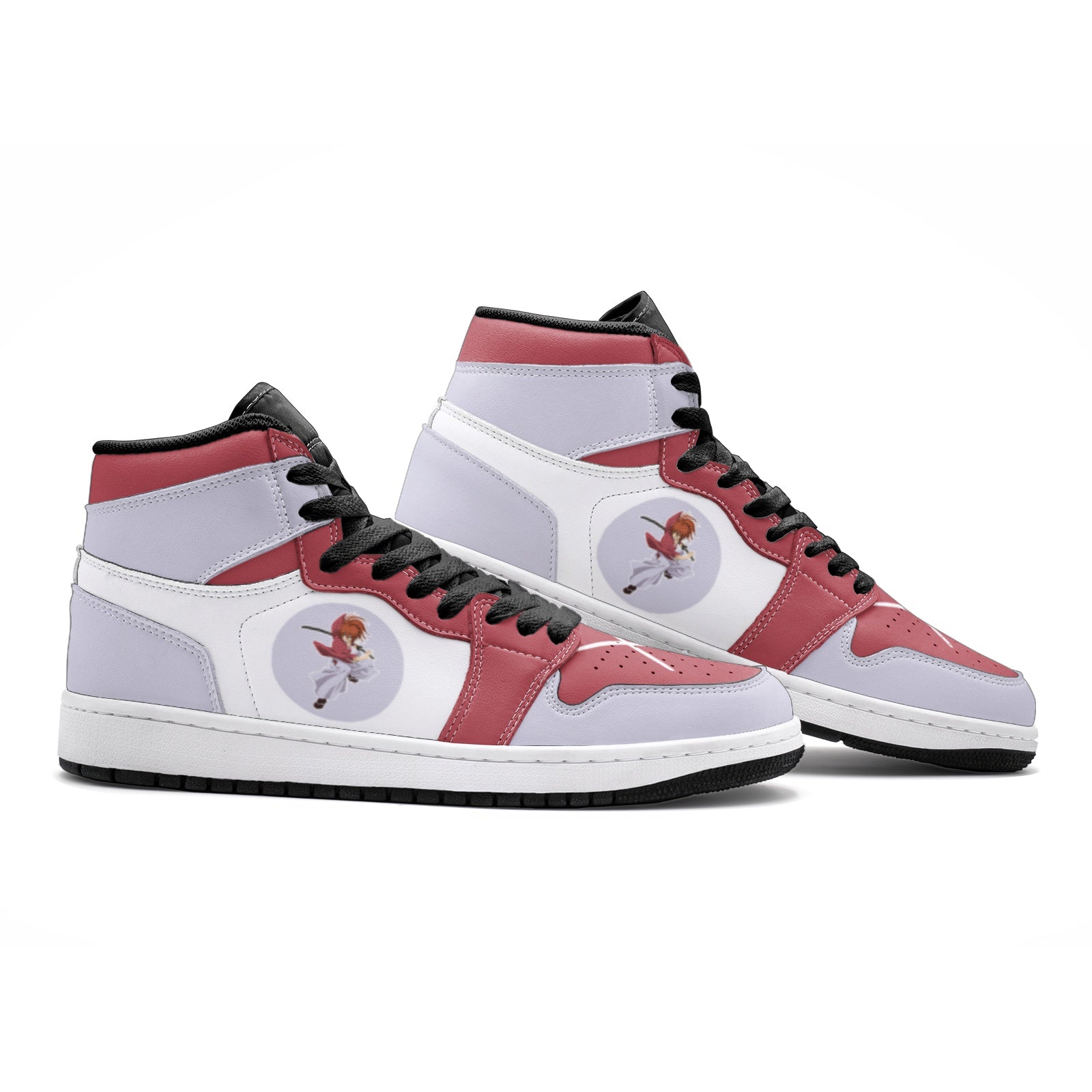 Himura Kenshin Rurouni Kenshin Mid 1 Basketball Shoes