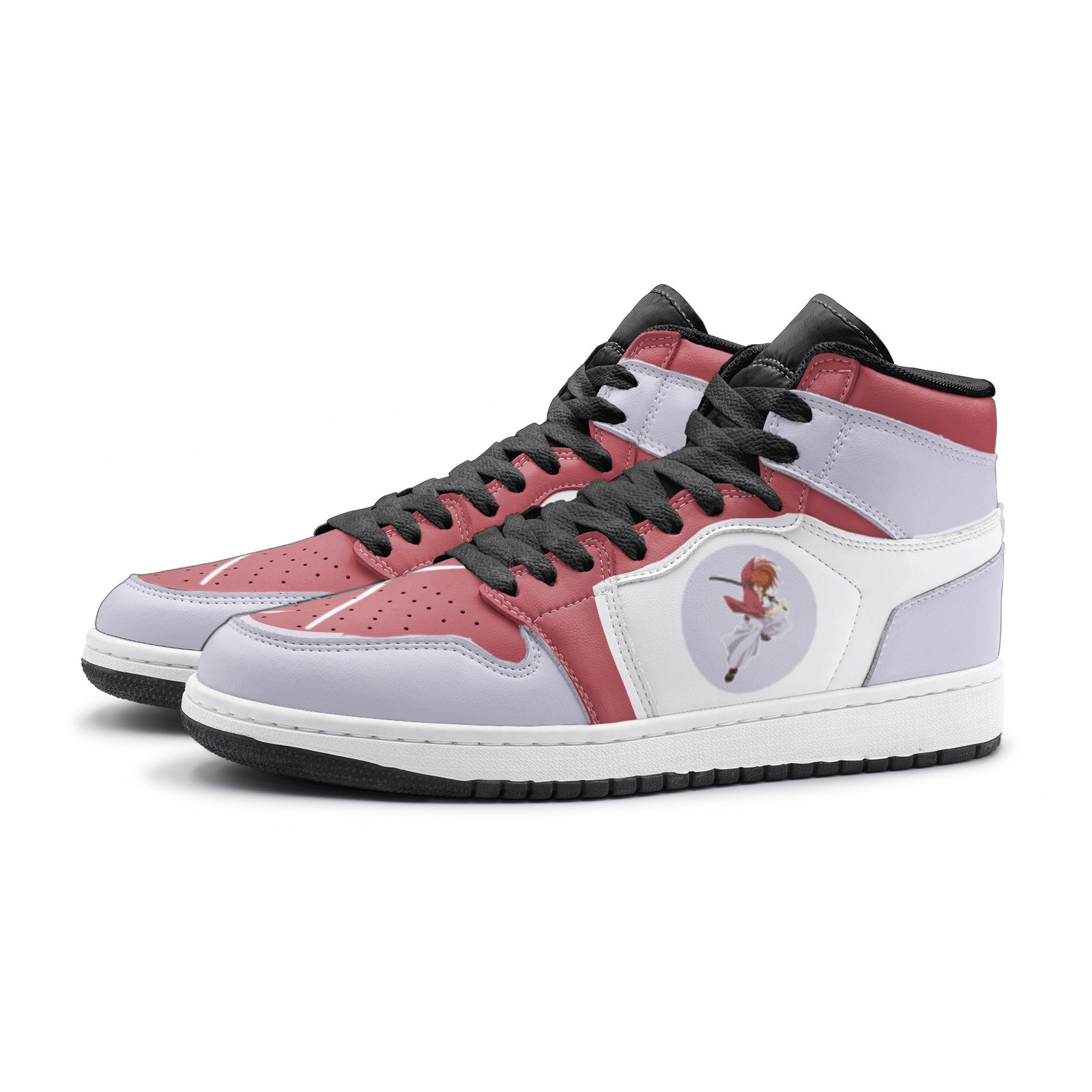 Himura Kenshin Rurouni Kenshin Mid 1 Basketball Shoes