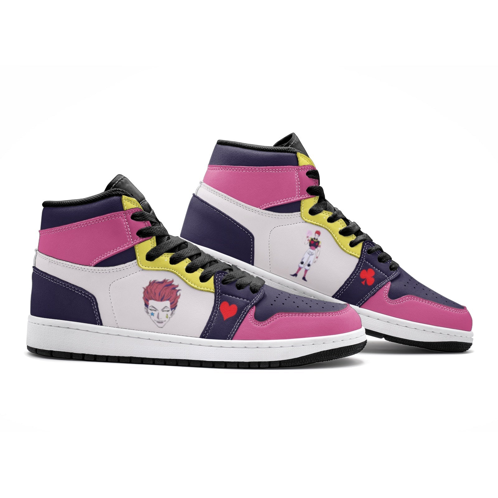 Hisoka Morow Hunter x Hunter Mid 1 Basketball Shoes