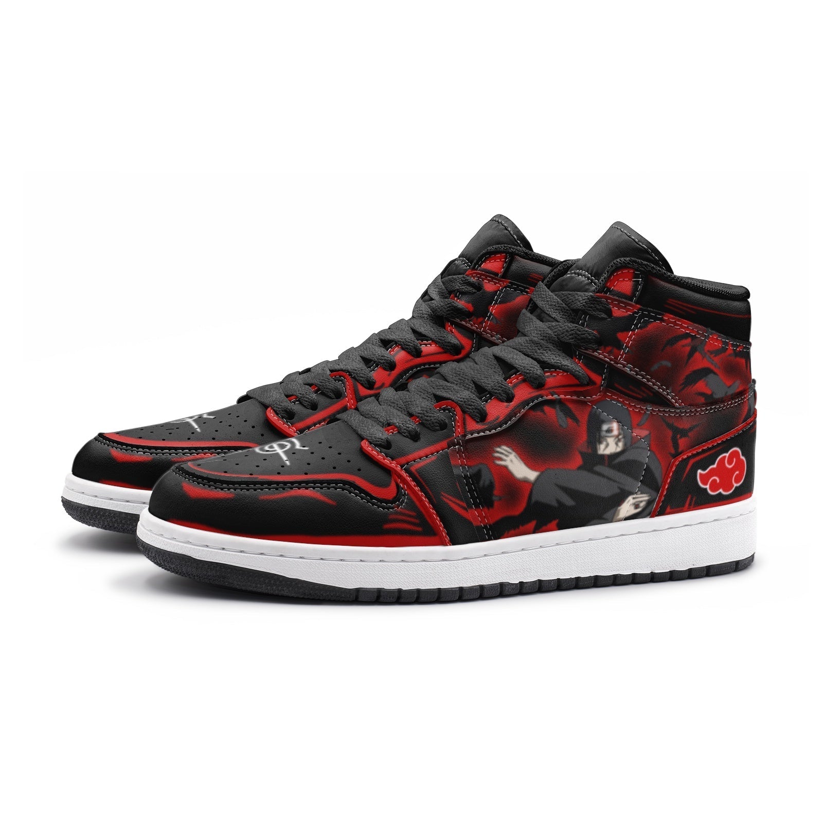Itachi Uchiha Naruto V2 Mid 1 Basketball Shoes
