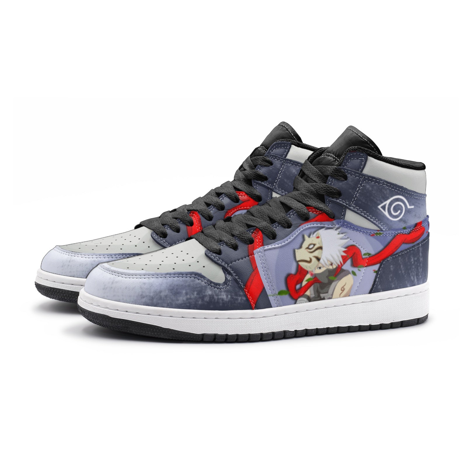 Kakashi Hatake Anbu Ninja V2 Mid 1 Basketball Shoes