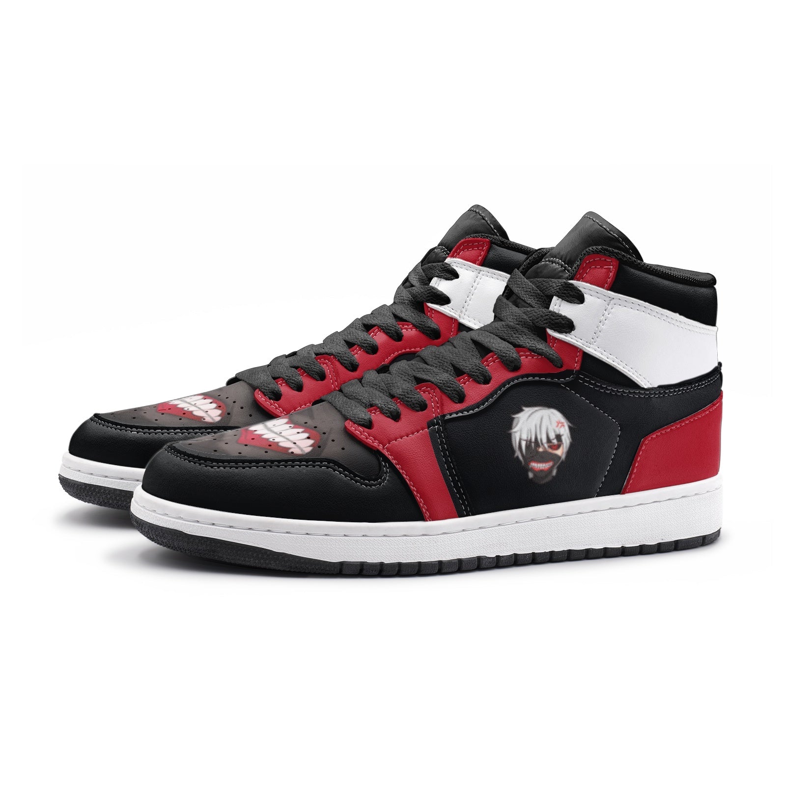 Ken Kaneki V1 Tokyo Ghoul Mid 1 Basketball Shoes