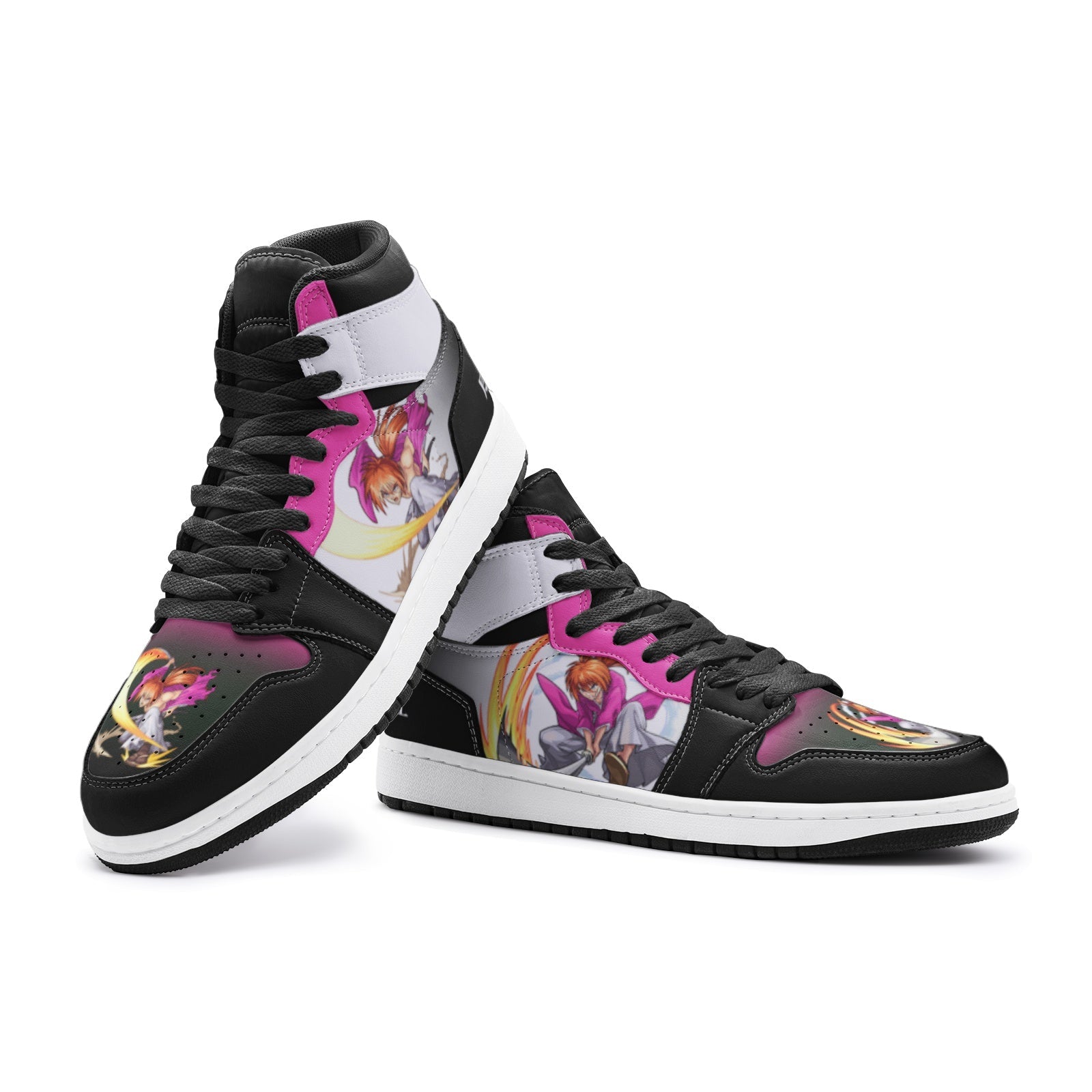 Kenshin Battousai Rurouni Kenshin Mid 1 Basketball Shoes