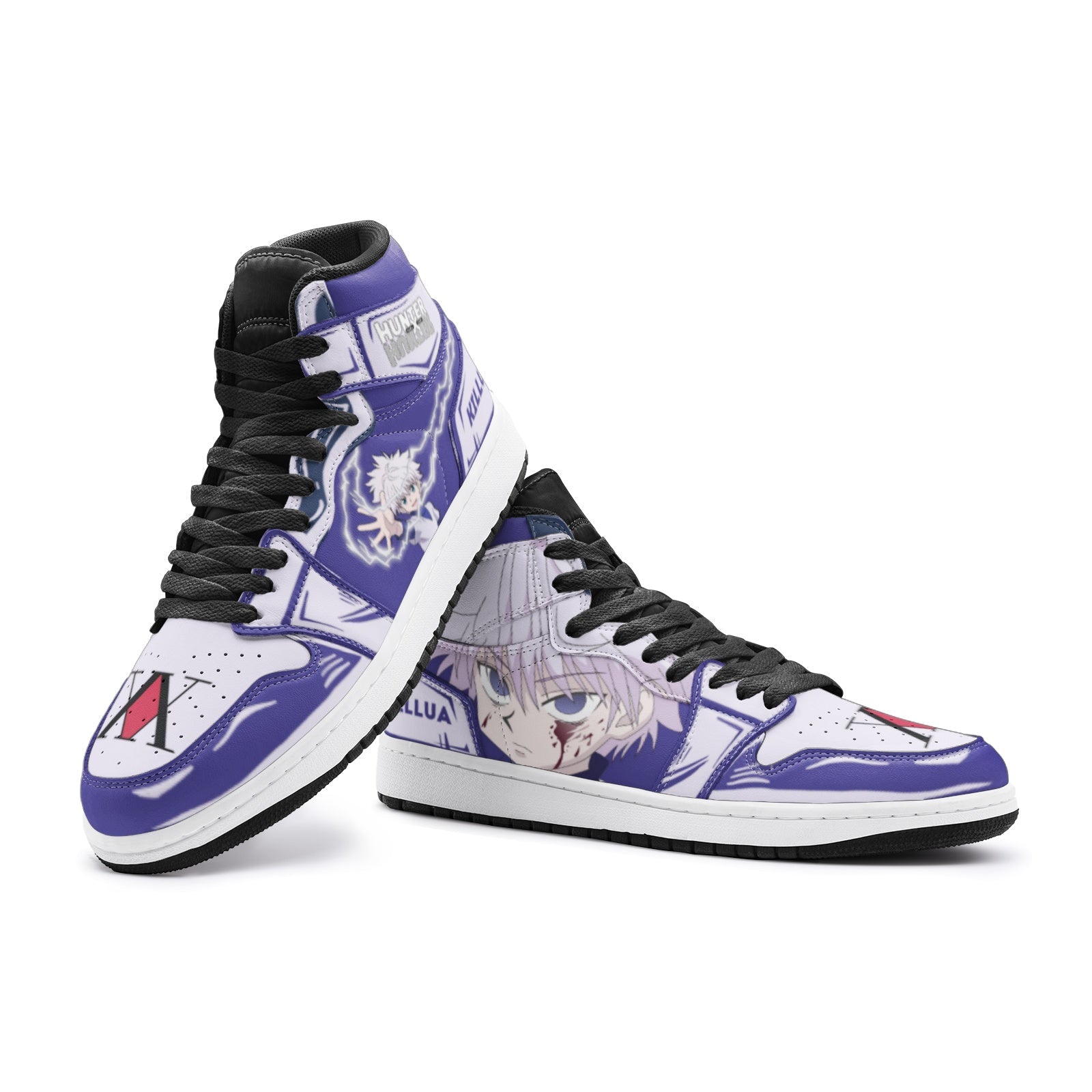 Killua Zoldyck Hunter Mid 1 Basketball Shoes
