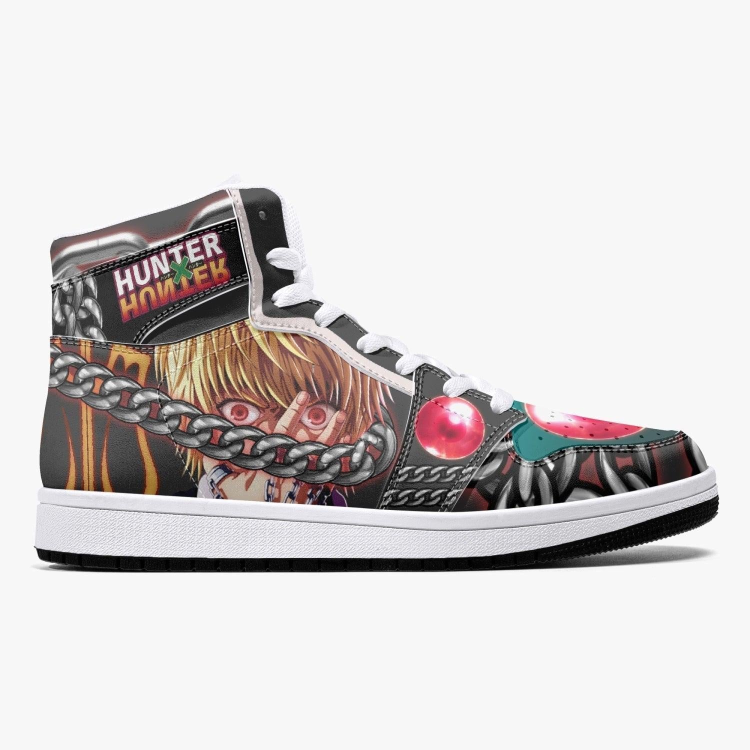 Kurapika Black Suit Hunter X Hunter Mid 1 Basketball Shoes