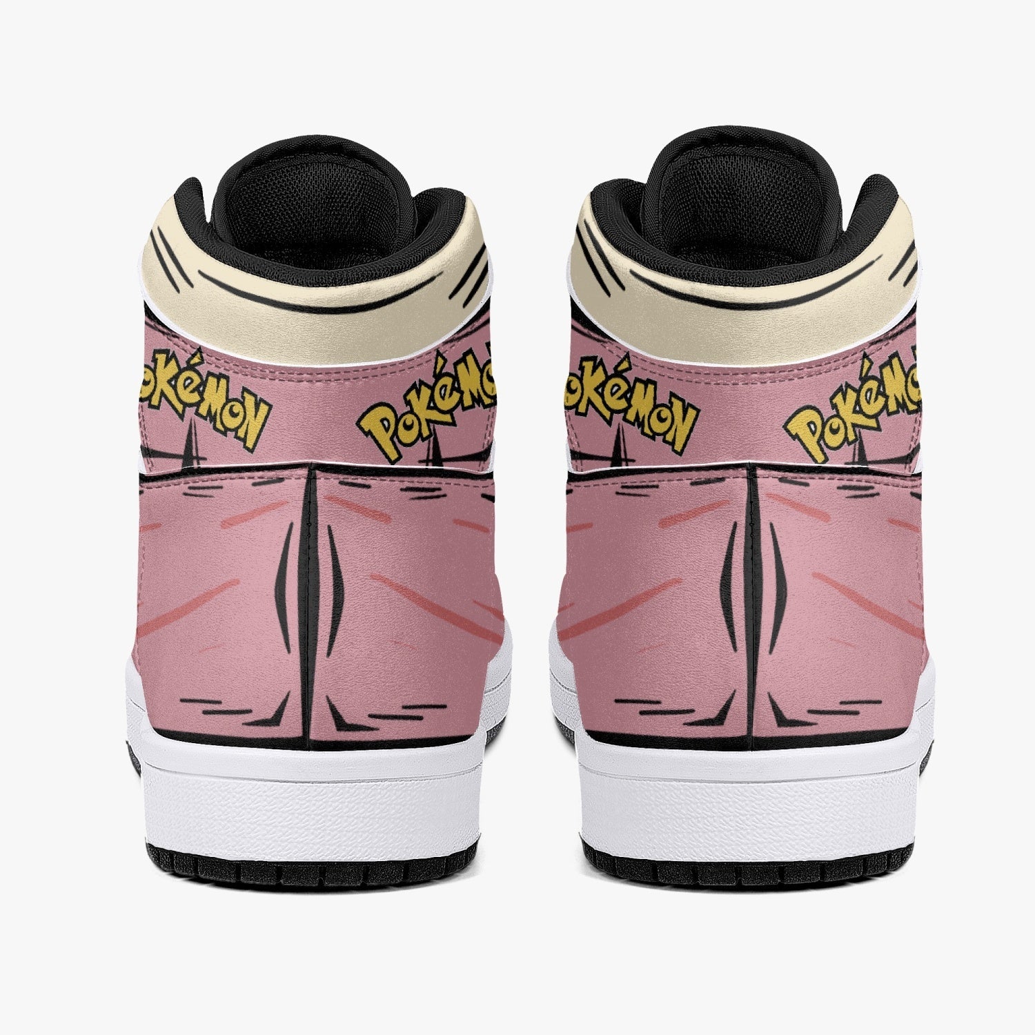 Lickitung Pokemon Mid 1 Basketball Shoes