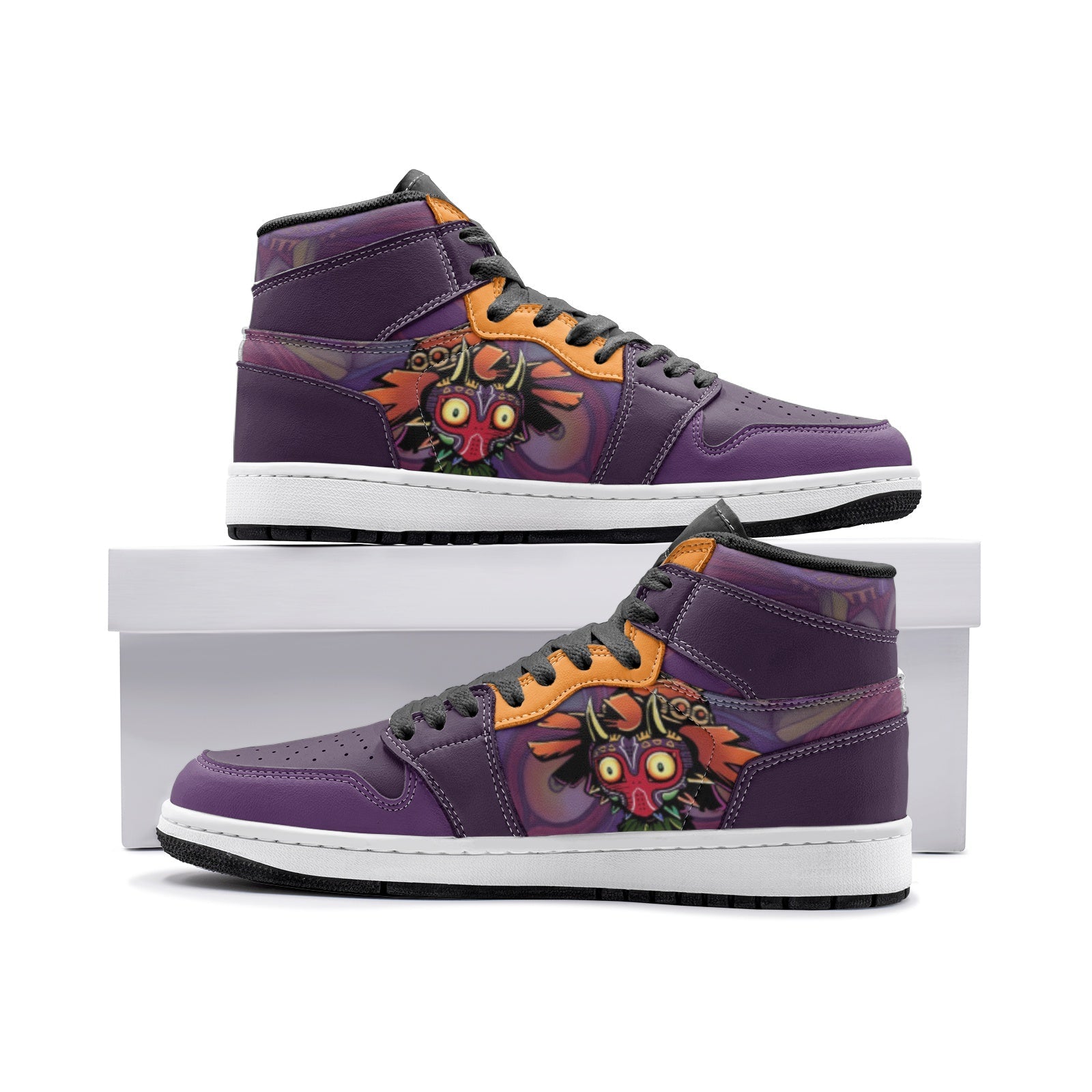 Majora's Mask Zelda Mid 1 Basketball Shoes