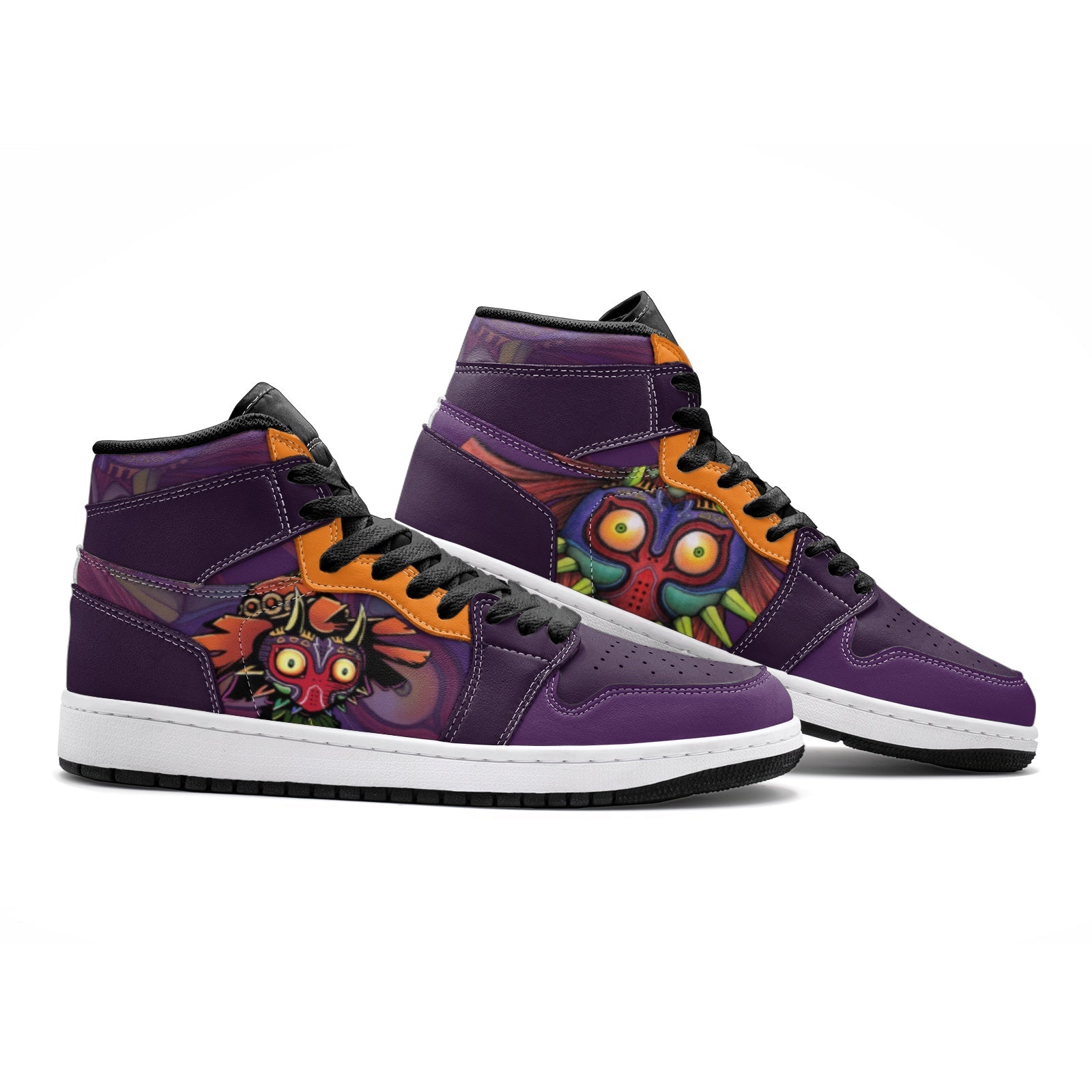 Majora’s Mask Zelda Mid 1 Basketball Shoes