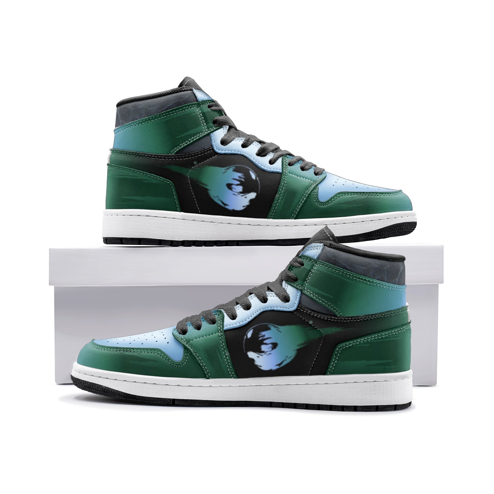 Meteor Symbol Final Fantasy Mid 1 Basketball Shoes