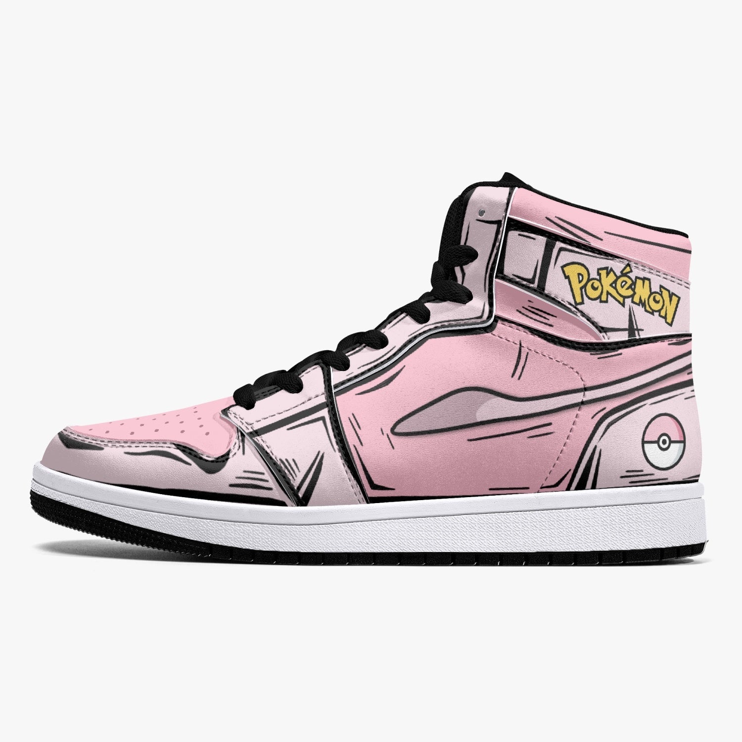 Mew Pokemon Mid 1 Basketball Shoes