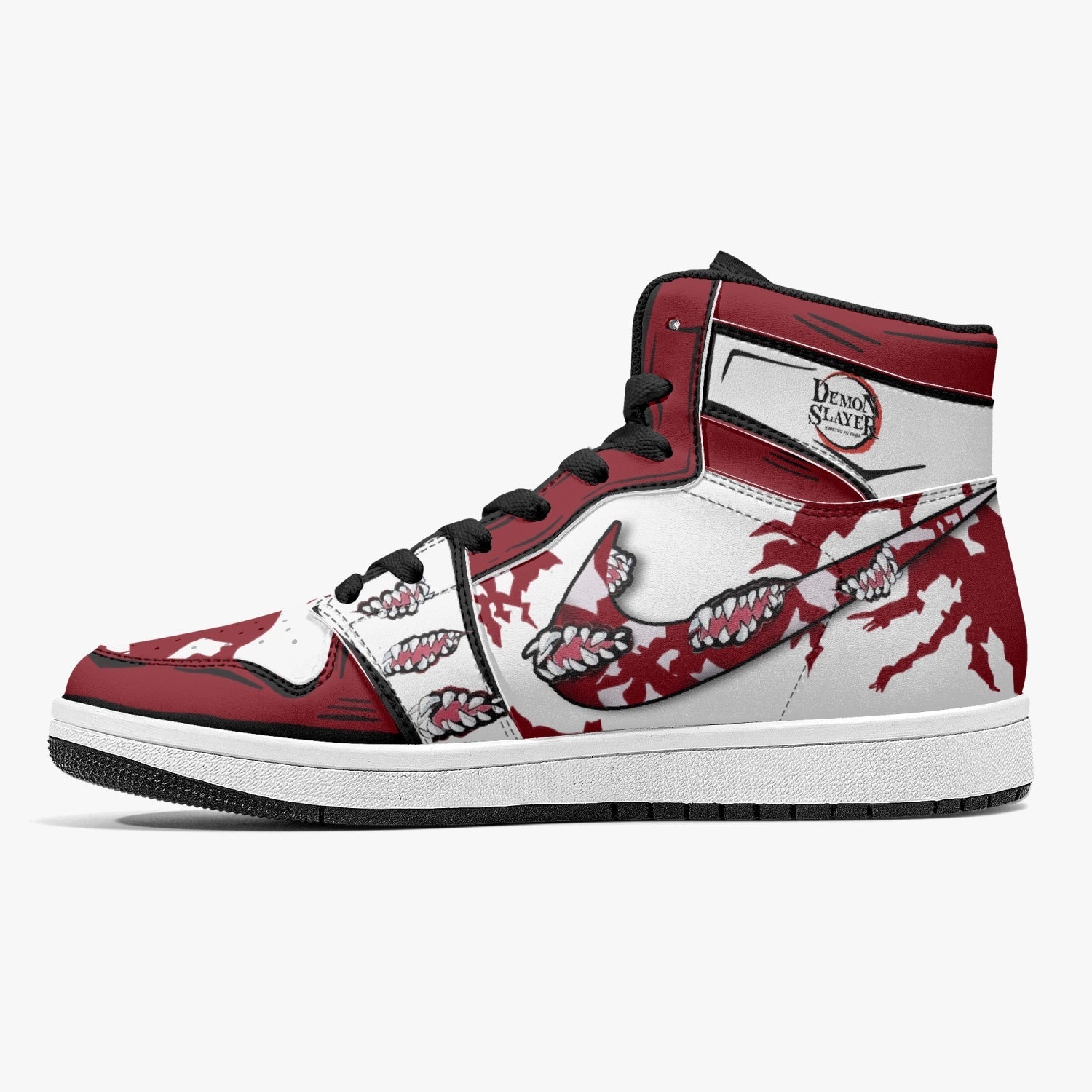 Muzan Kibutsuji Demon Slayer Mid 1 Basketball Shoes