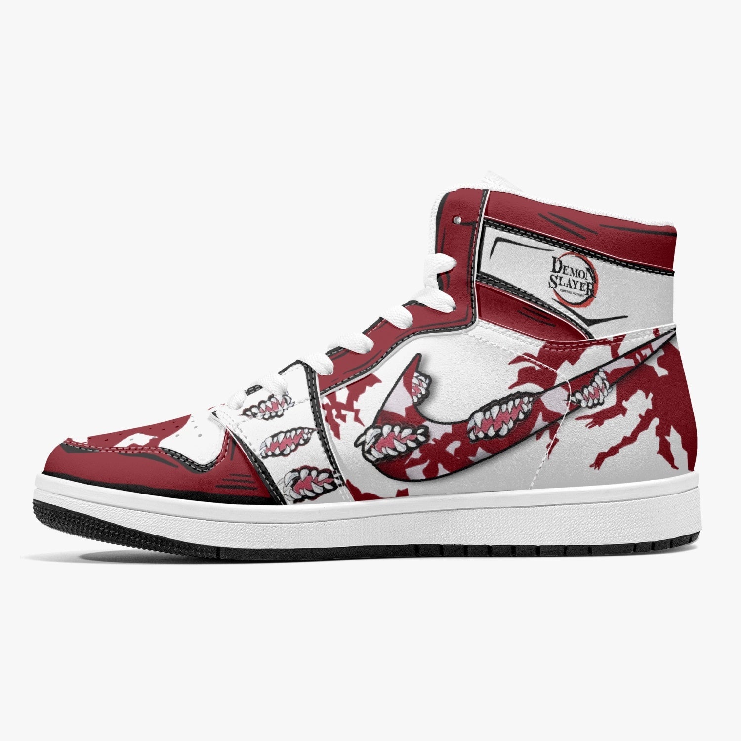 Muzan Kibutsuji Demon Slayer Mid 1 Basketball Shoes