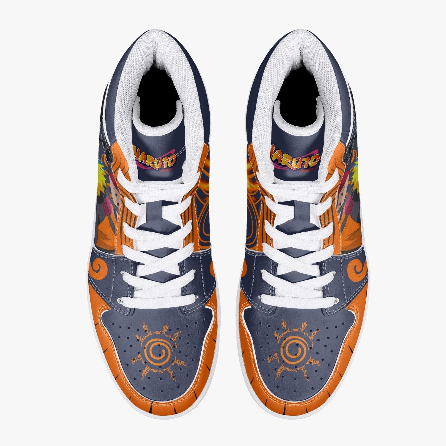 Naruto Uzumaki Naruto Mid 1 Basketball Shoes