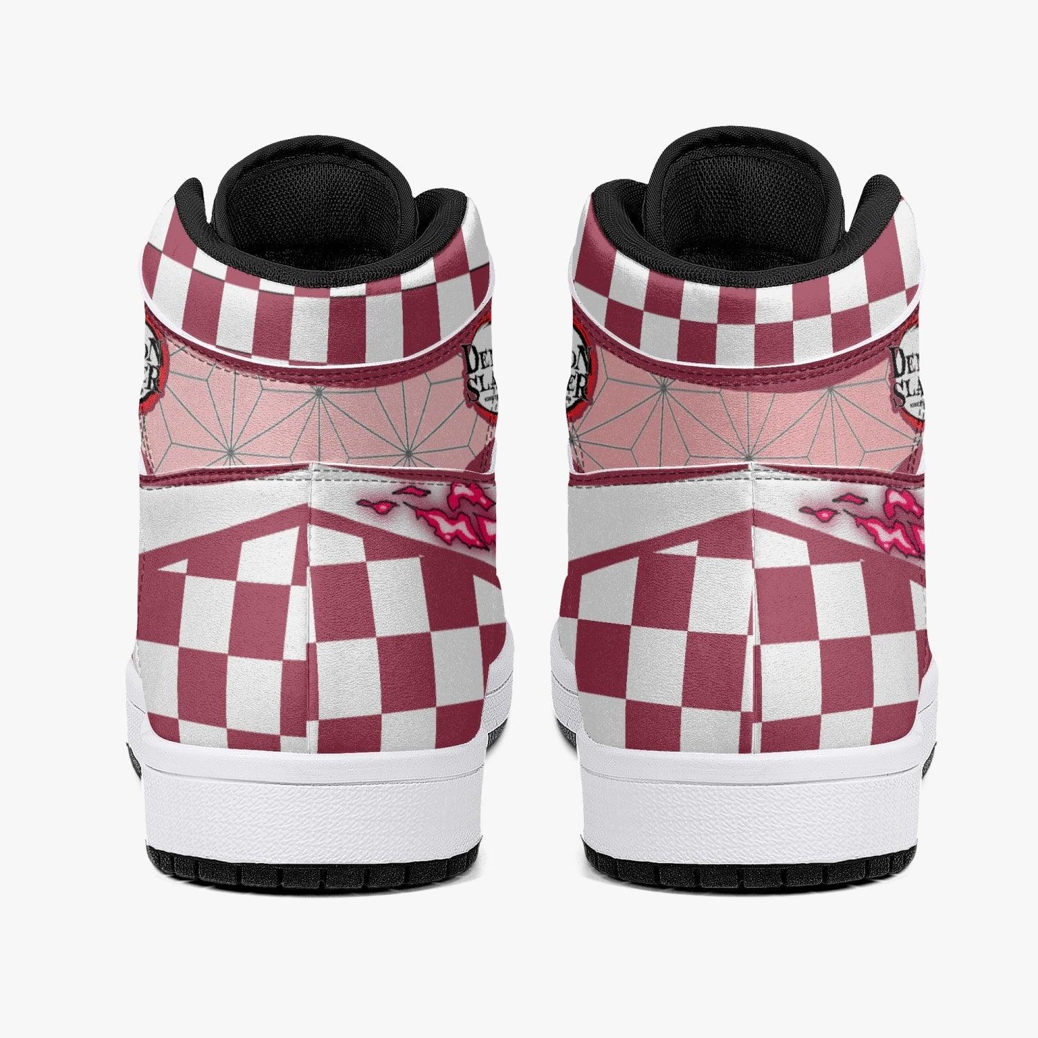 Nezuko Kamado Demon Slayer Mid 1 Basketball Shoes
