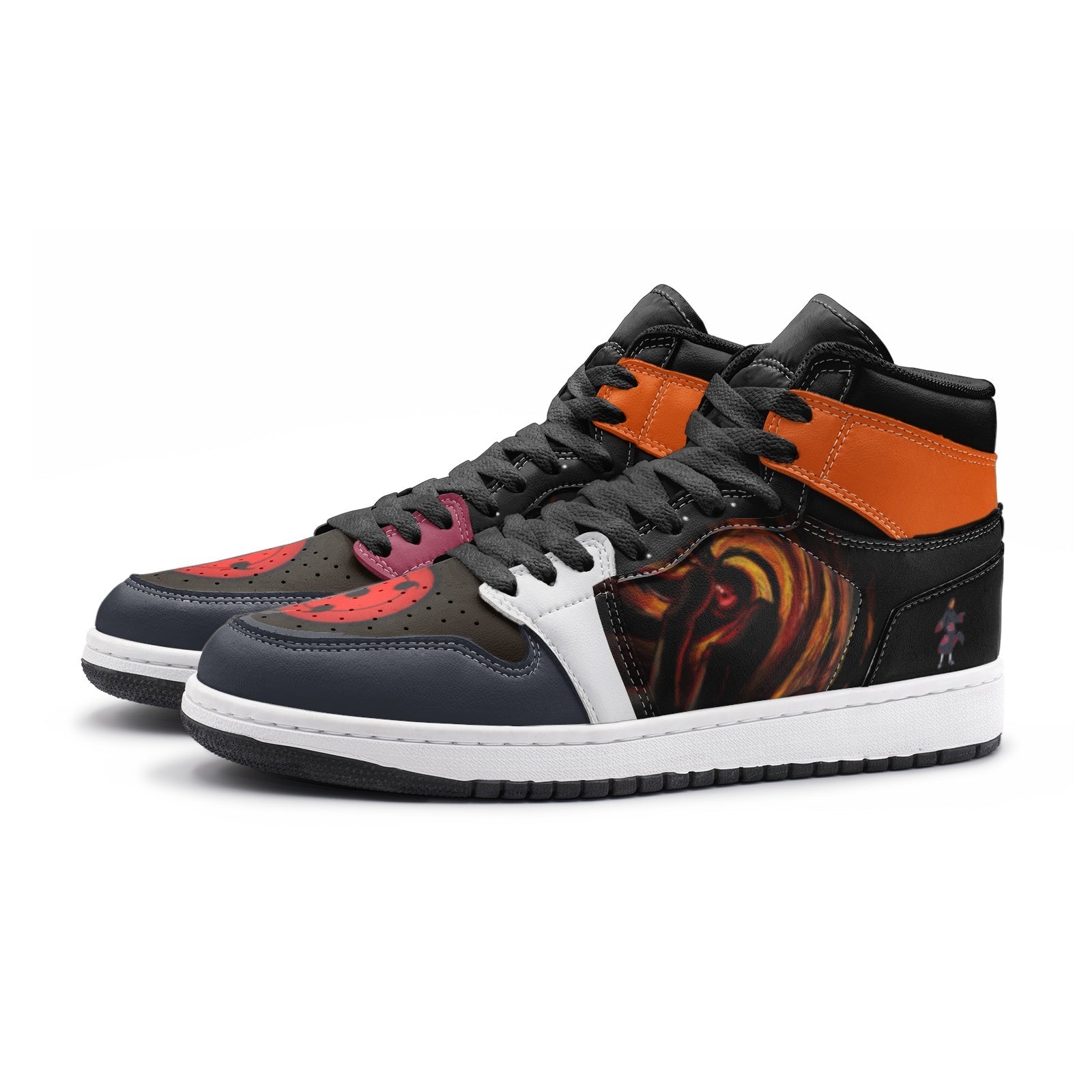 Obito Uchicha Naruto Mid 1 Basketball Shoes