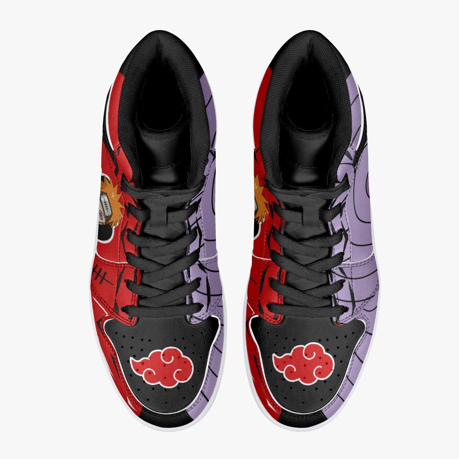 Pain Nagato Akatsuki Naruto Mid 1 Basketball Shoes