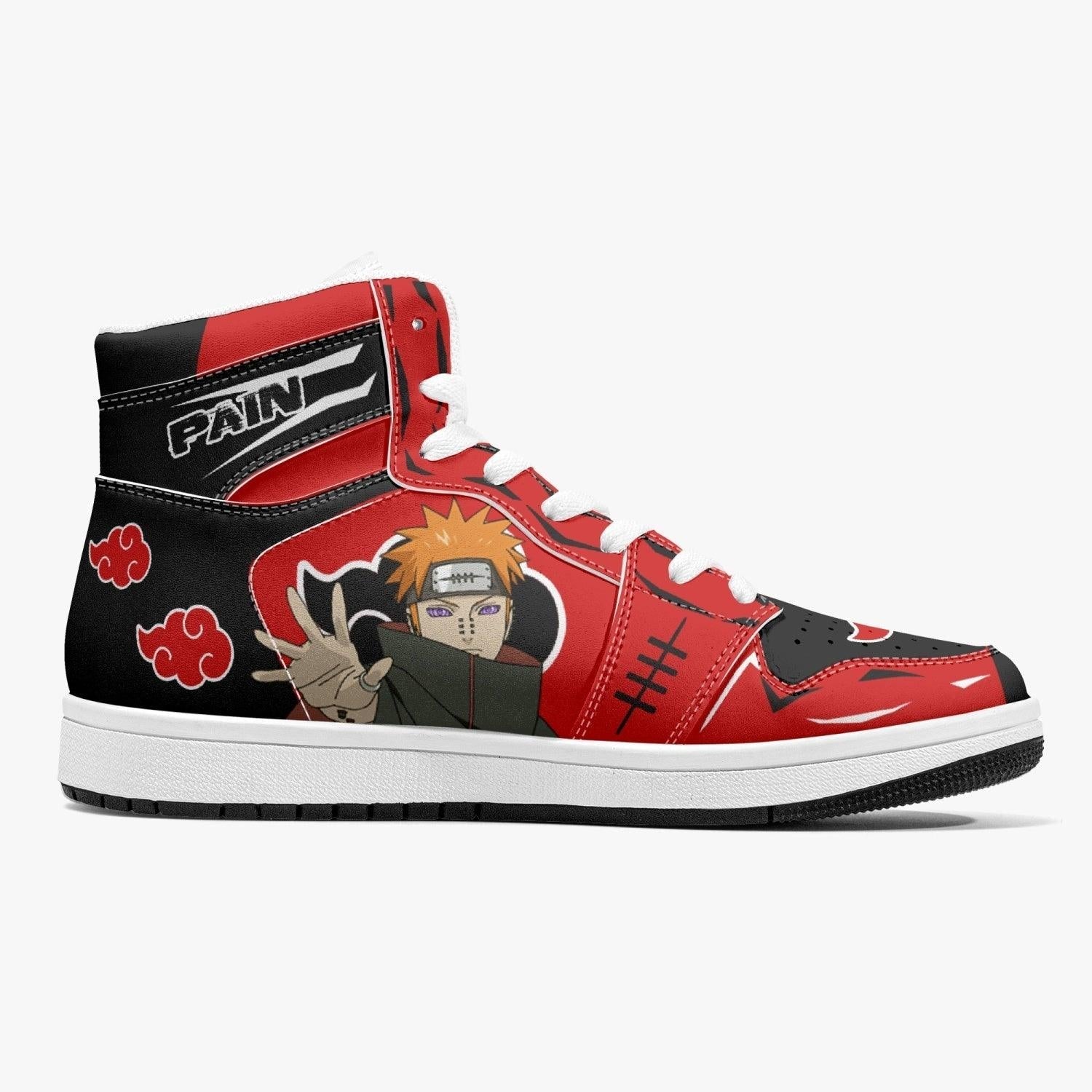 Pain Nagato Akatsuki Naruto Mid 1 Basketball Shoes