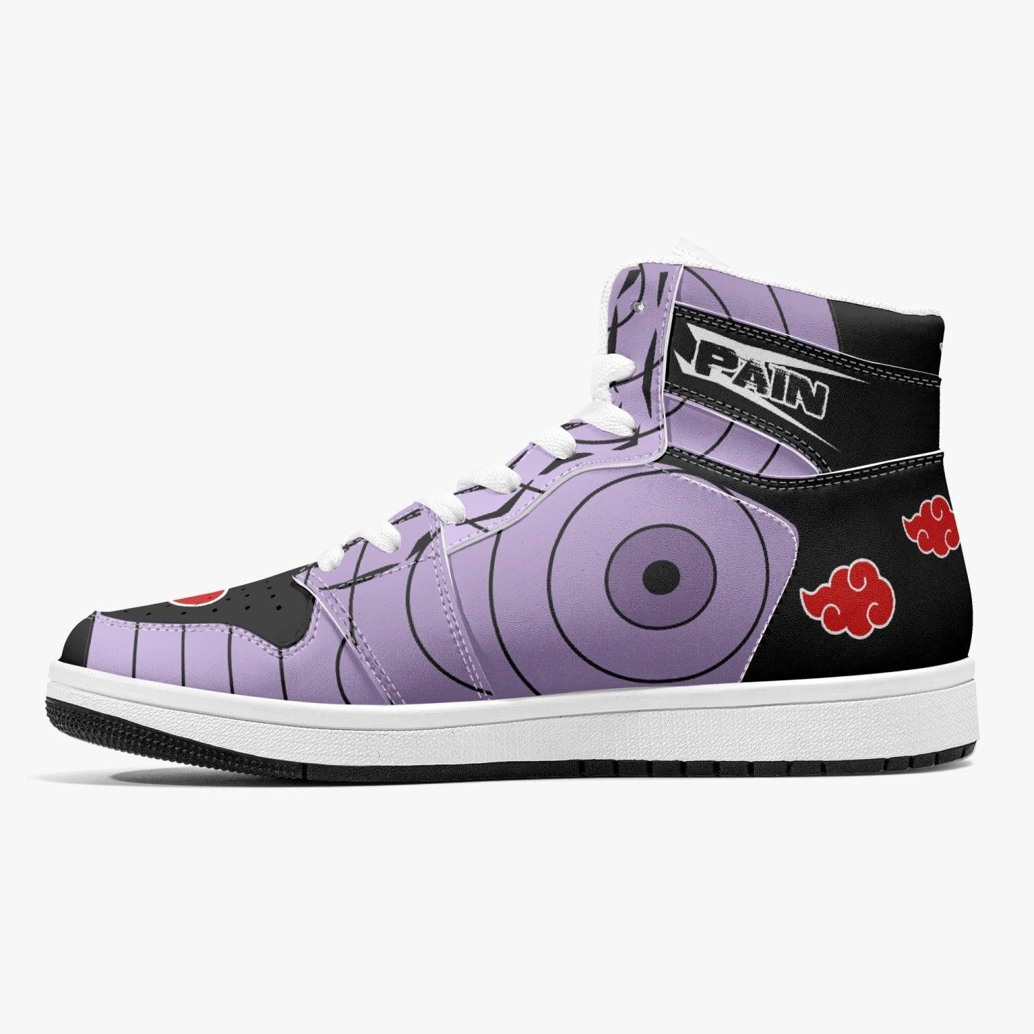 Pain Nagato Akatsuki Naruto Mid 1 Basketball Shoes