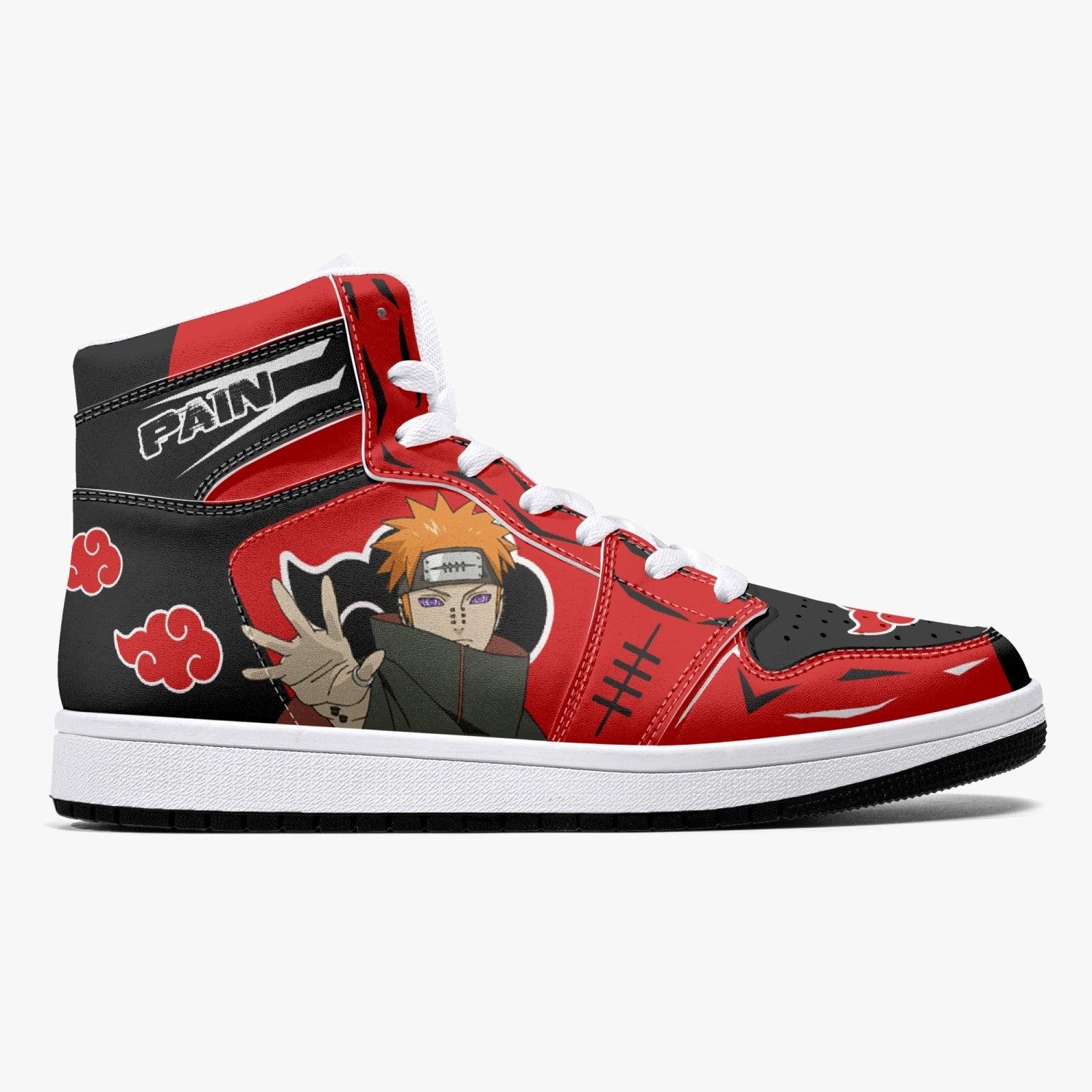 Pain Nagato Akatsuki Naruto Mid 1 Basketball Shoes