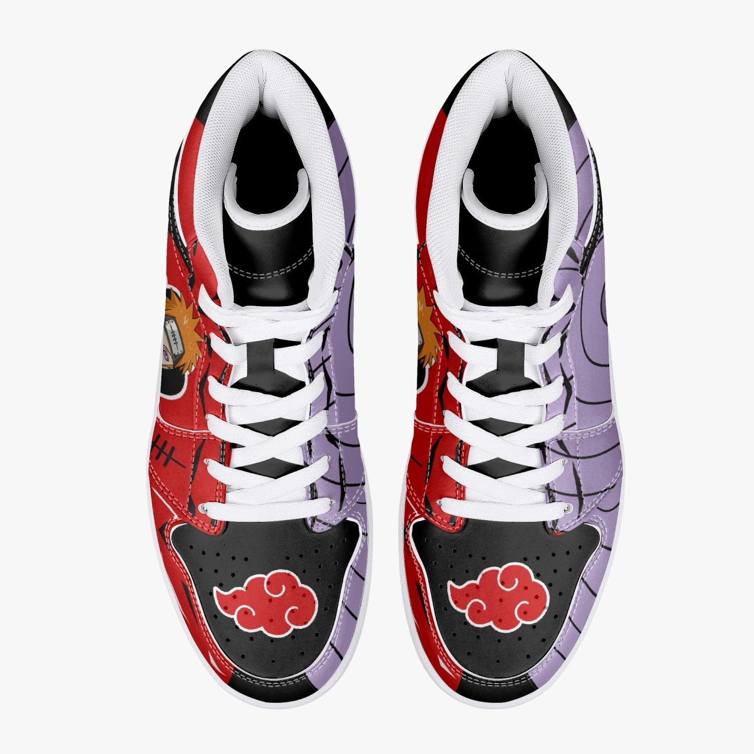 Pain Nagato Akatsuki Naruto Mid 1 Basketball Shoes