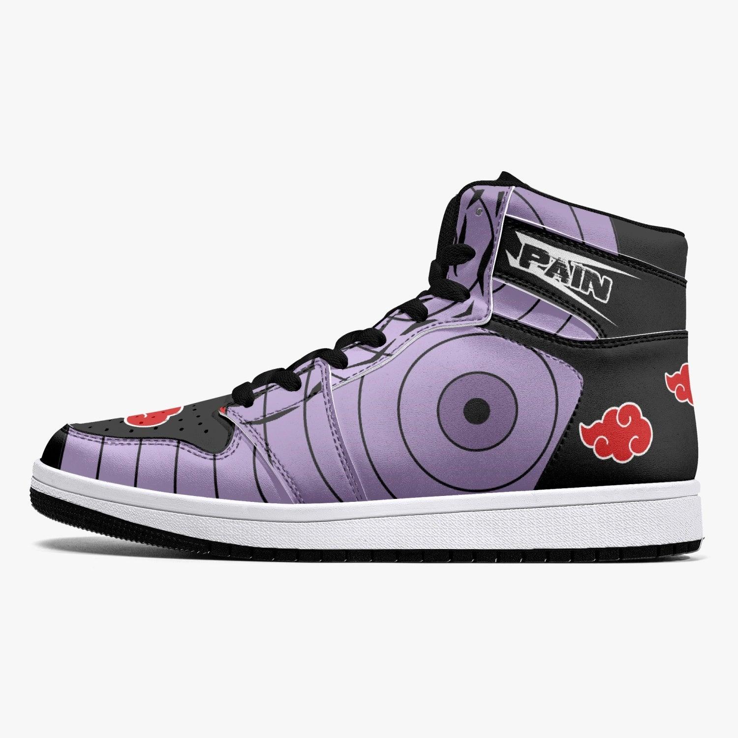 Pain Nagato Red Cloud Ninja Mid 1 Basketball Shoes