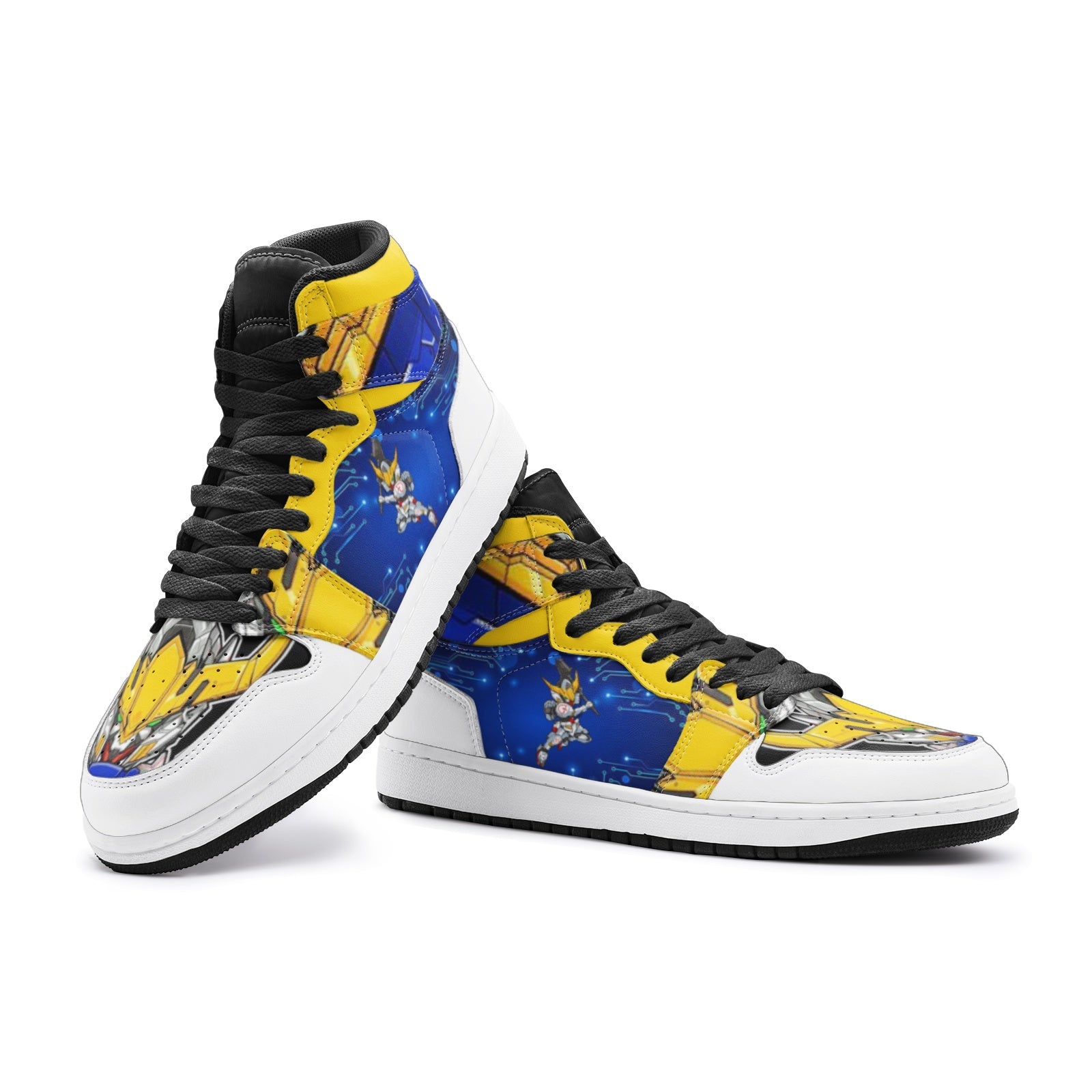 SD Barbatos Gundam Mid 1 Basketball Shoes