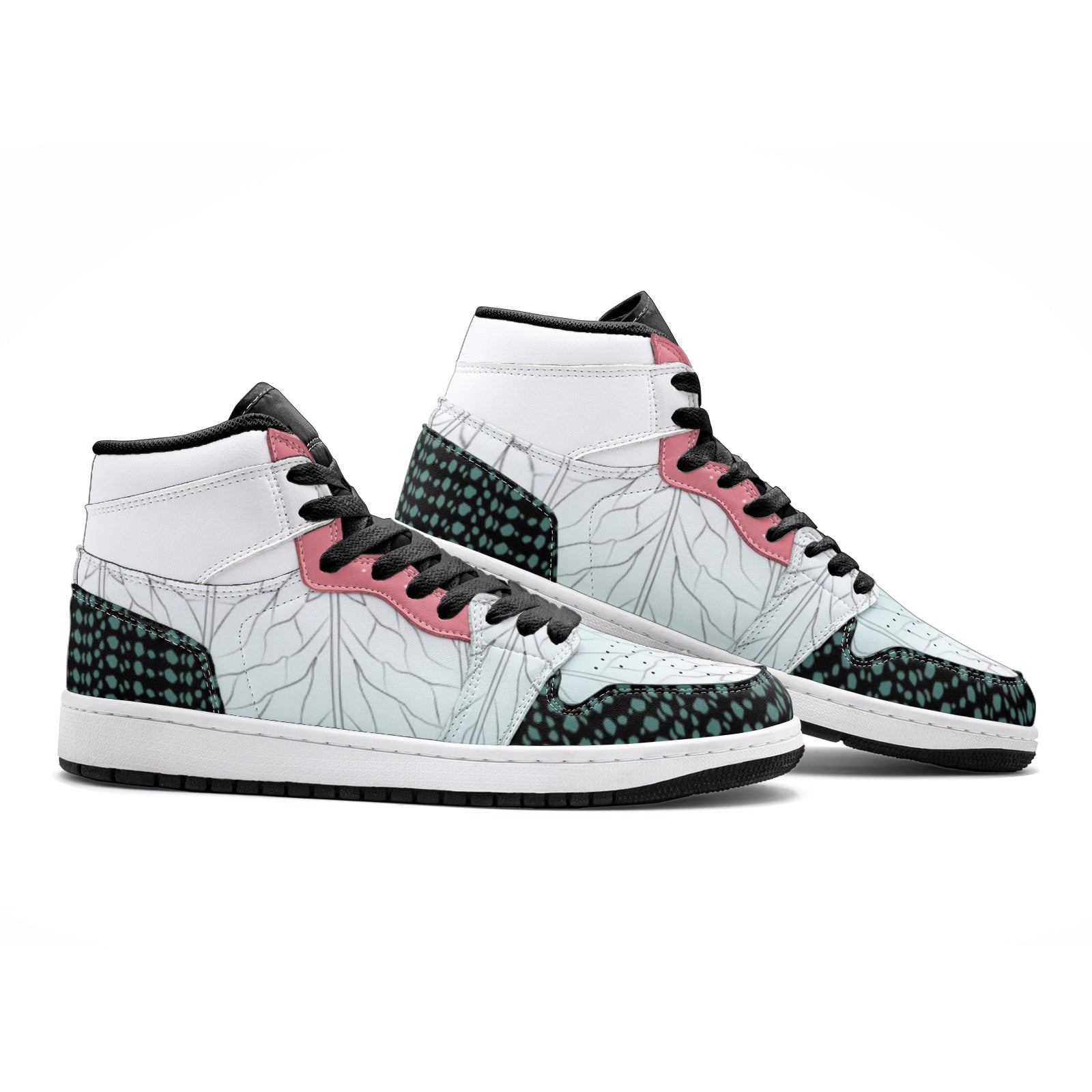 Shinobu Kocho Demon Slayer Mid 1 Basketball Shoes