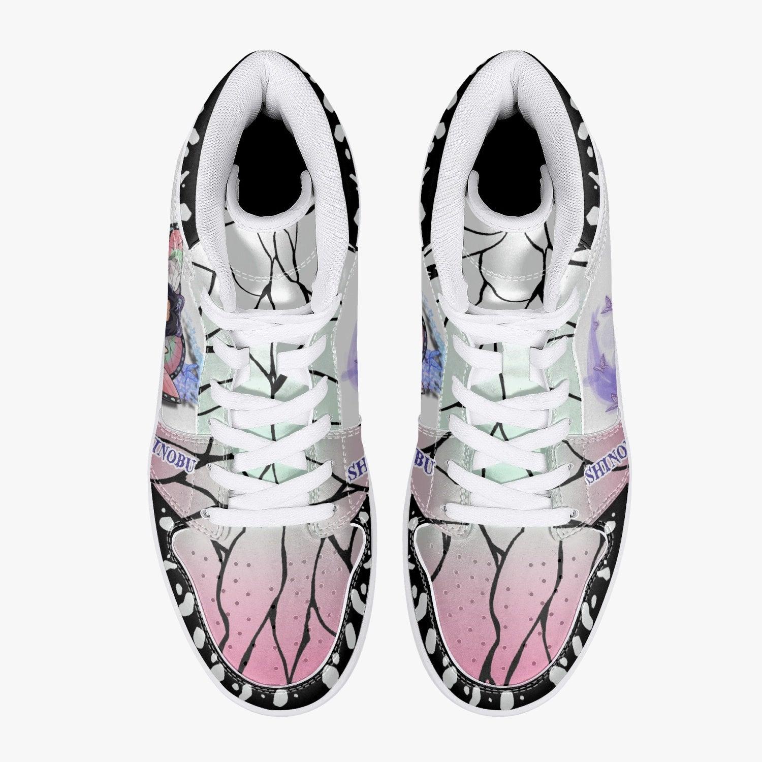 Shinobu Kocho Demon Slayer Mid 1 Basketball Shoes