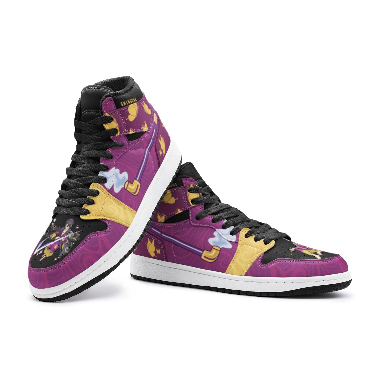 Shinsuke Smoking Pipe Gintama Mid 1 Basketball Shoes