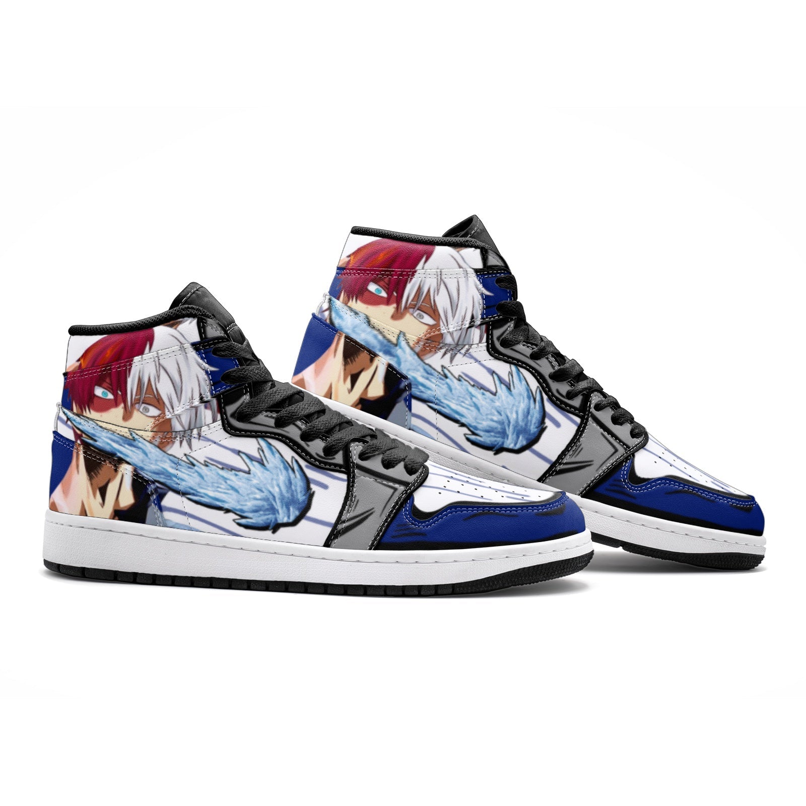 Shoto Todoroki My Hero V3 Mid 1 Basketball Shoes