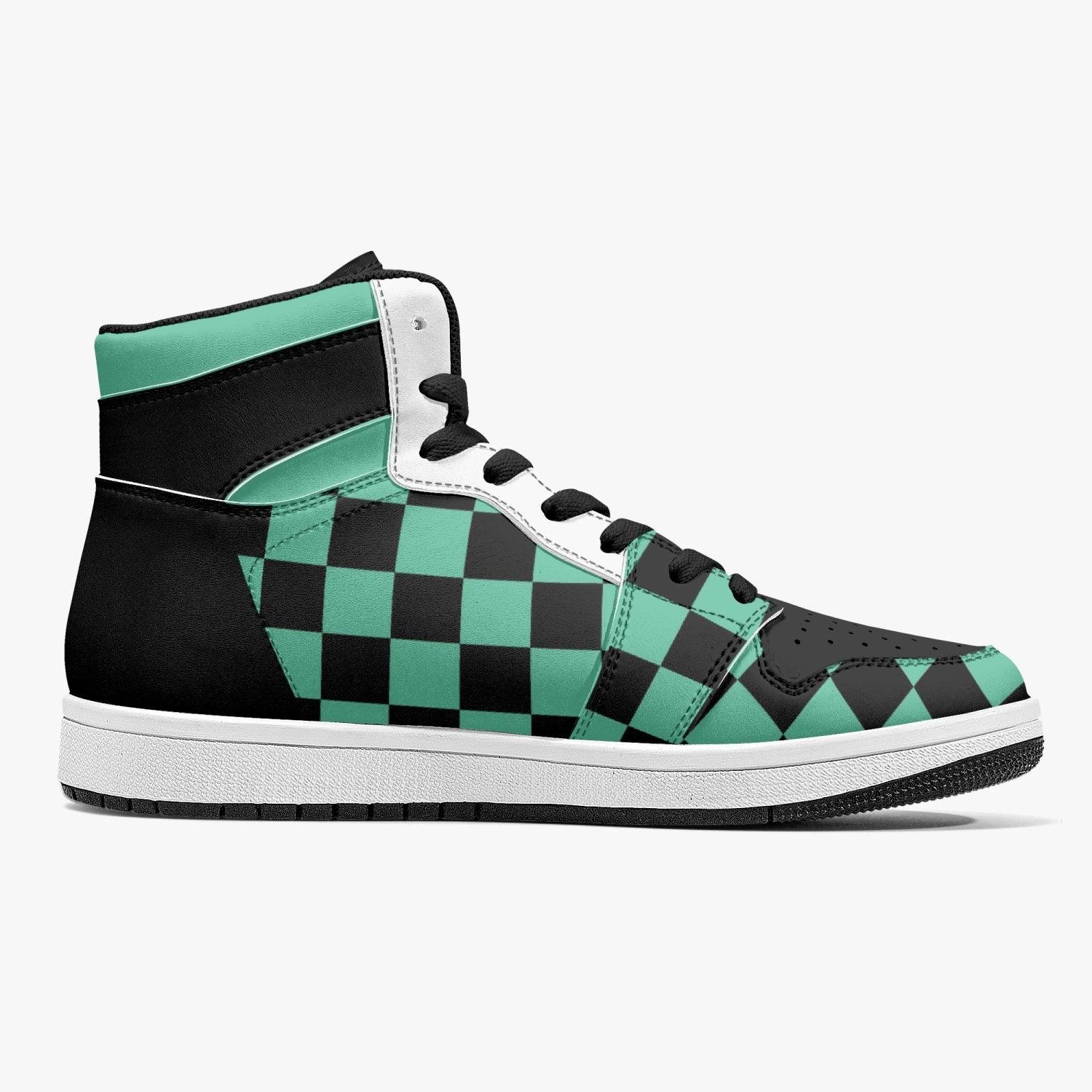 Tanjiro Kamado Demon Slayer Mid 1 Basketball Shoes