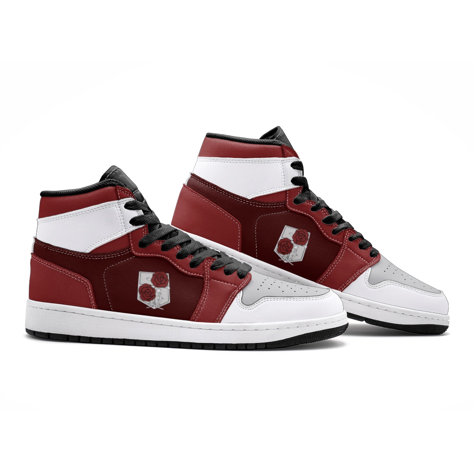 The Garrison Attack on Titan Mid 1 Basketball Shoes