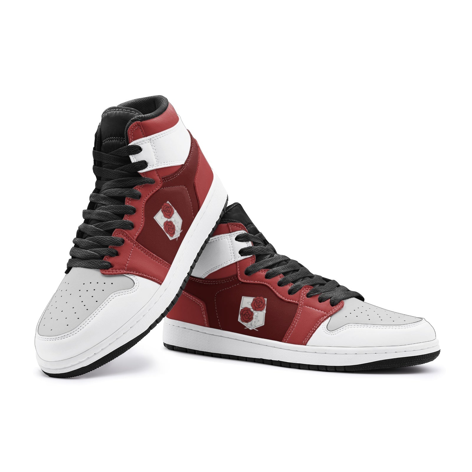 The Garrison Attack on Titan Mid 1 Basketball Shoes