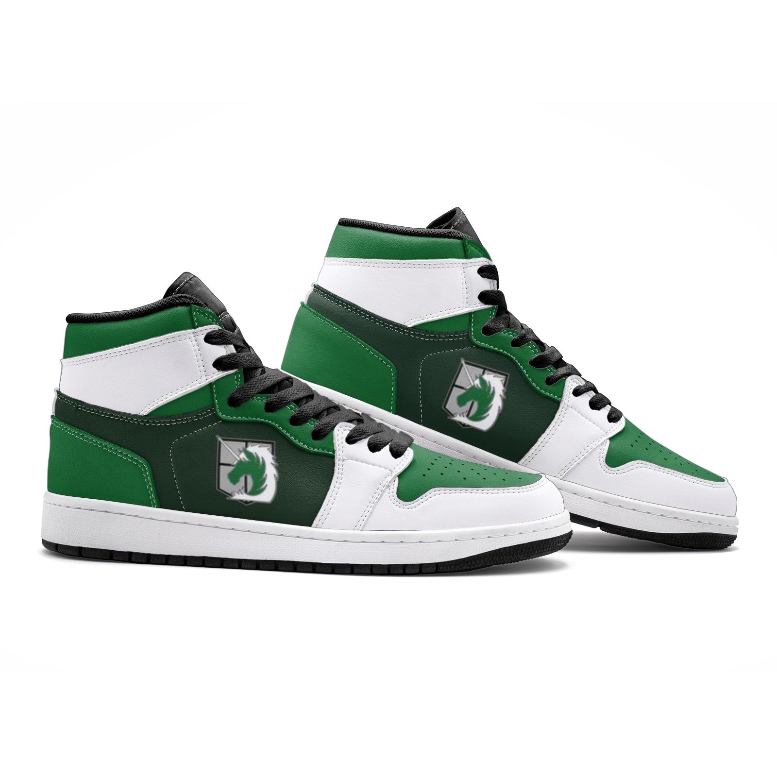 The Military Police Attack on Titan Mid 1 Basketball Shoes