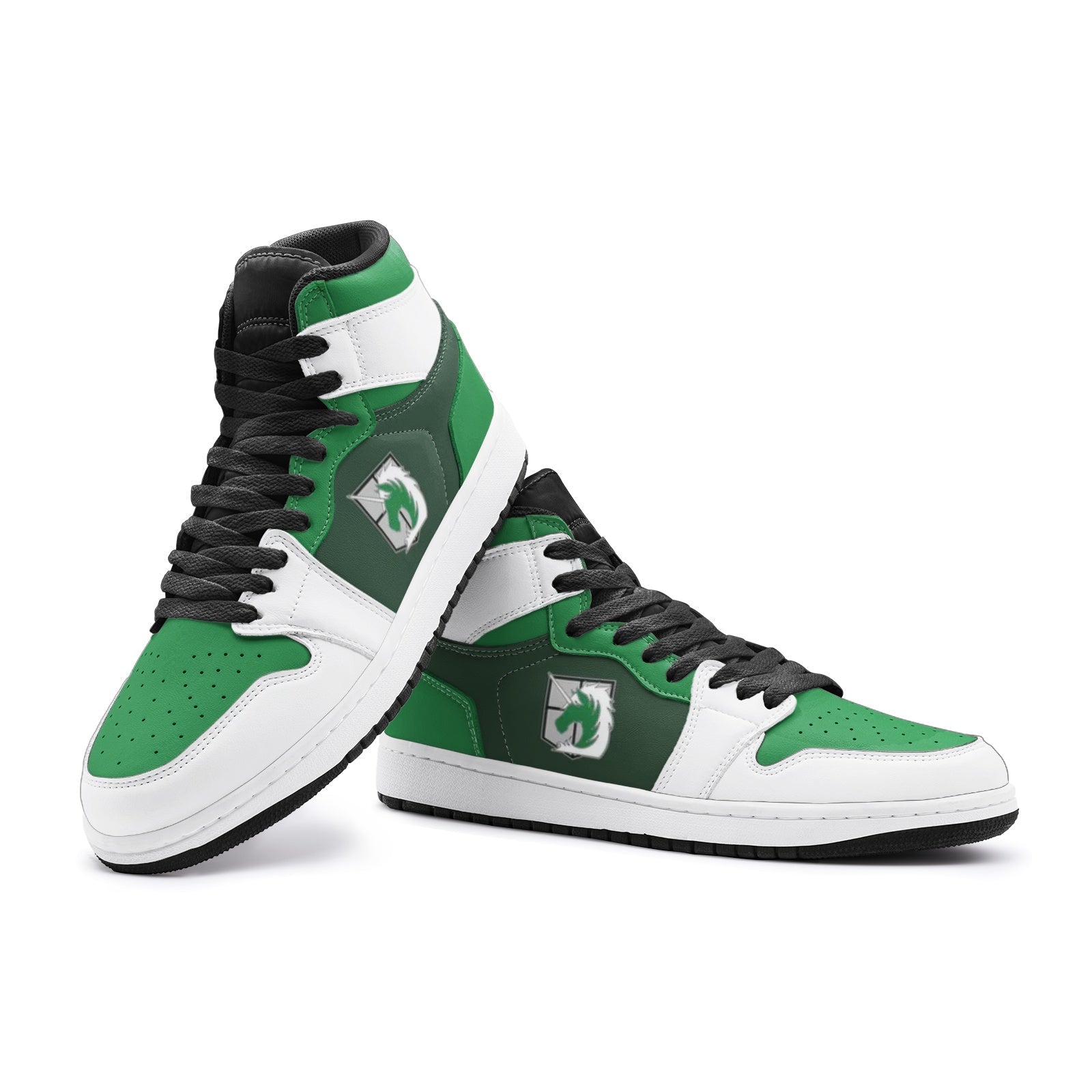 The Military Police Attack on Titan Mid 1 Basketball Shoes